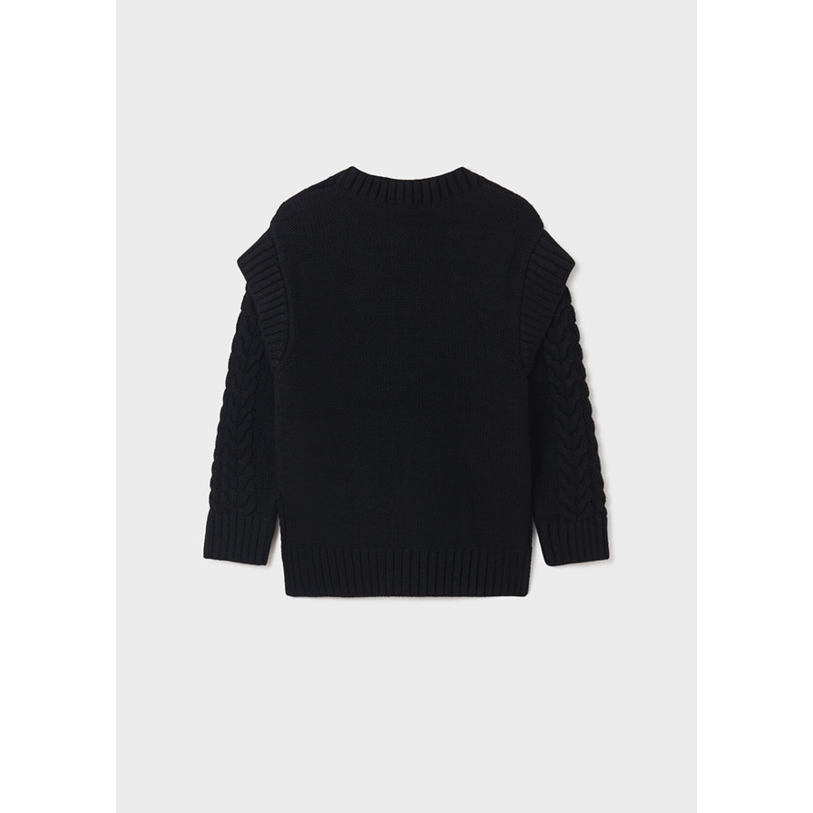 Mayoral Mayoral Braided jumper Black - 22 07371
