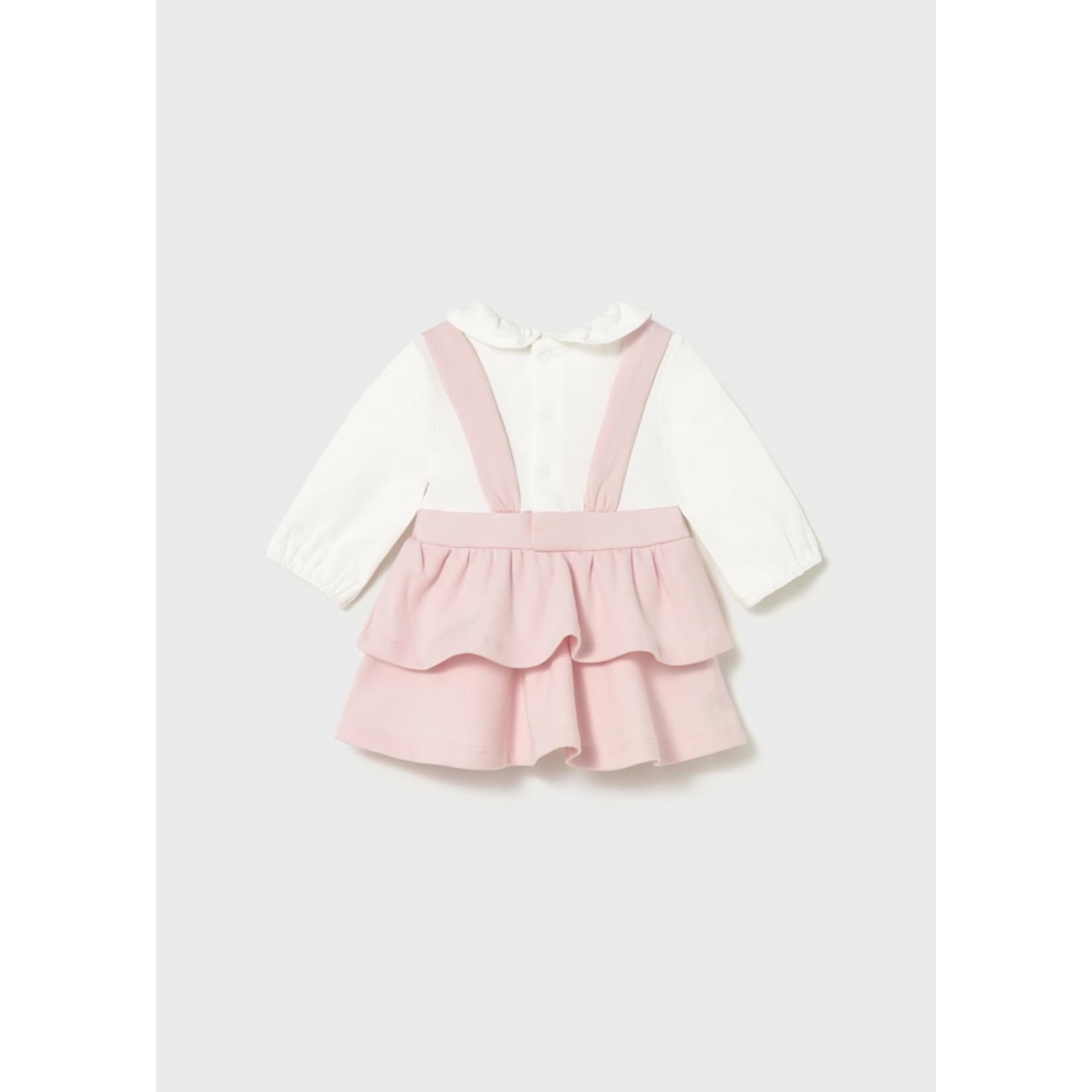 Mayoral Mayoral Dungaree skirt Baby Rose - 25 02801