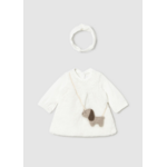 Mayoral Mayoral Dress Natural - 25 02823