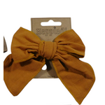 Heppiedie  haarknijper linnen oker