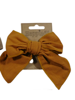 Heppiedie  haarknijper linnen oker