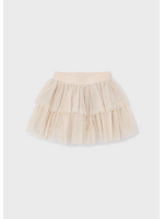 Mayoral Mayoral Tul skirt Sand - 25 04906