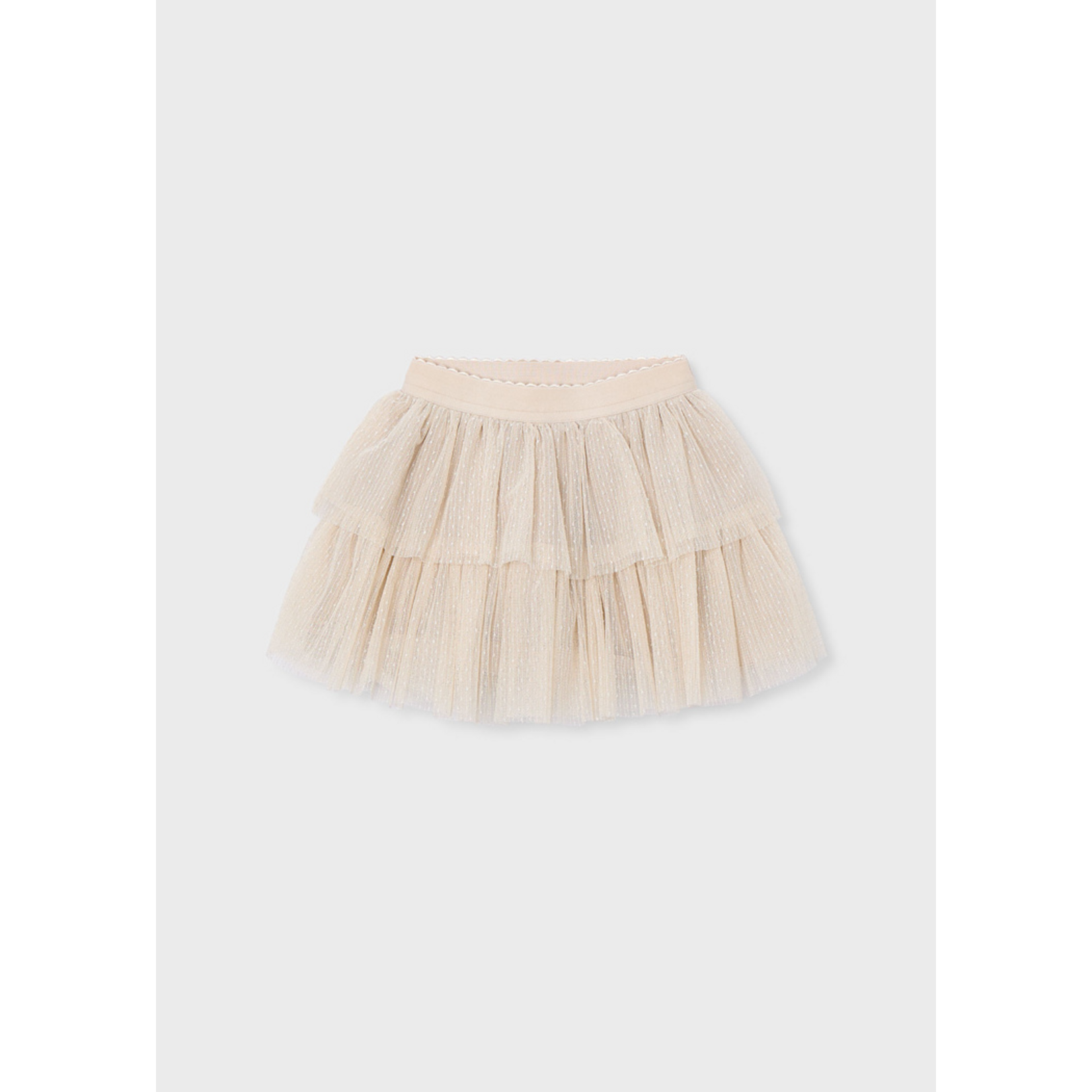 Mayoral Mayoral Tul skirt Sand - 25 04906