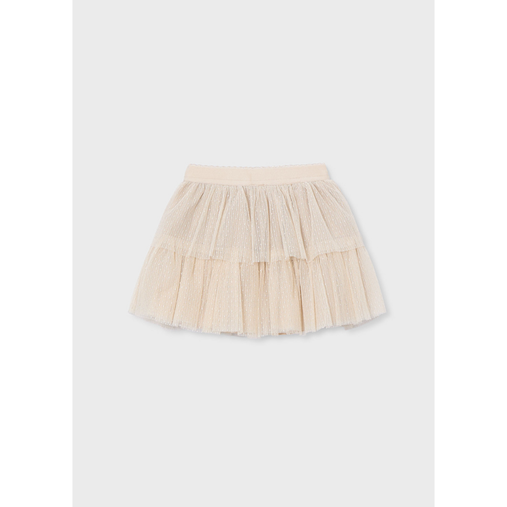 Mayoral Mayoral Tul skirt Sand - 25 04906