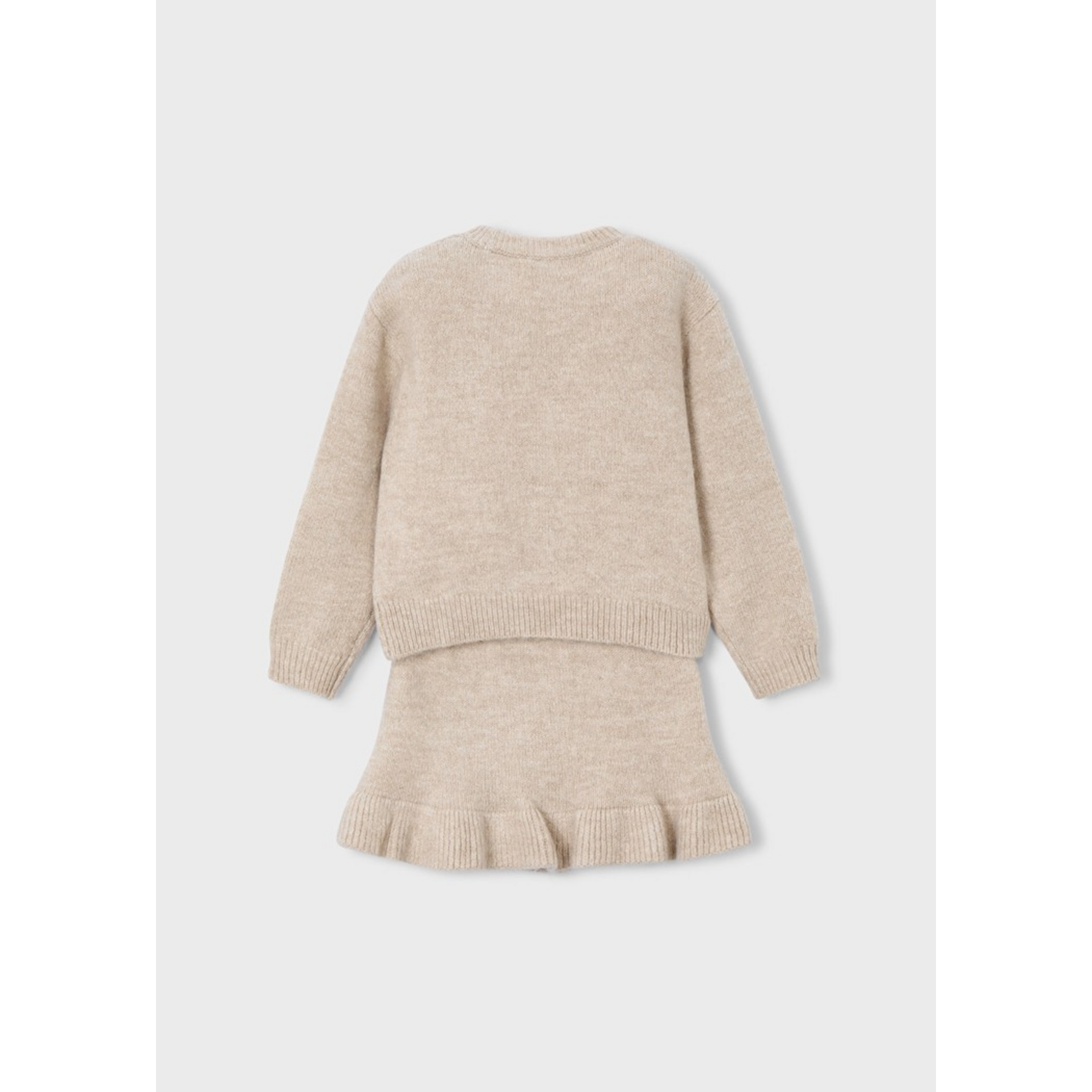 Mayoral Mayoral Tricot skirt set Sesame - 25 04934