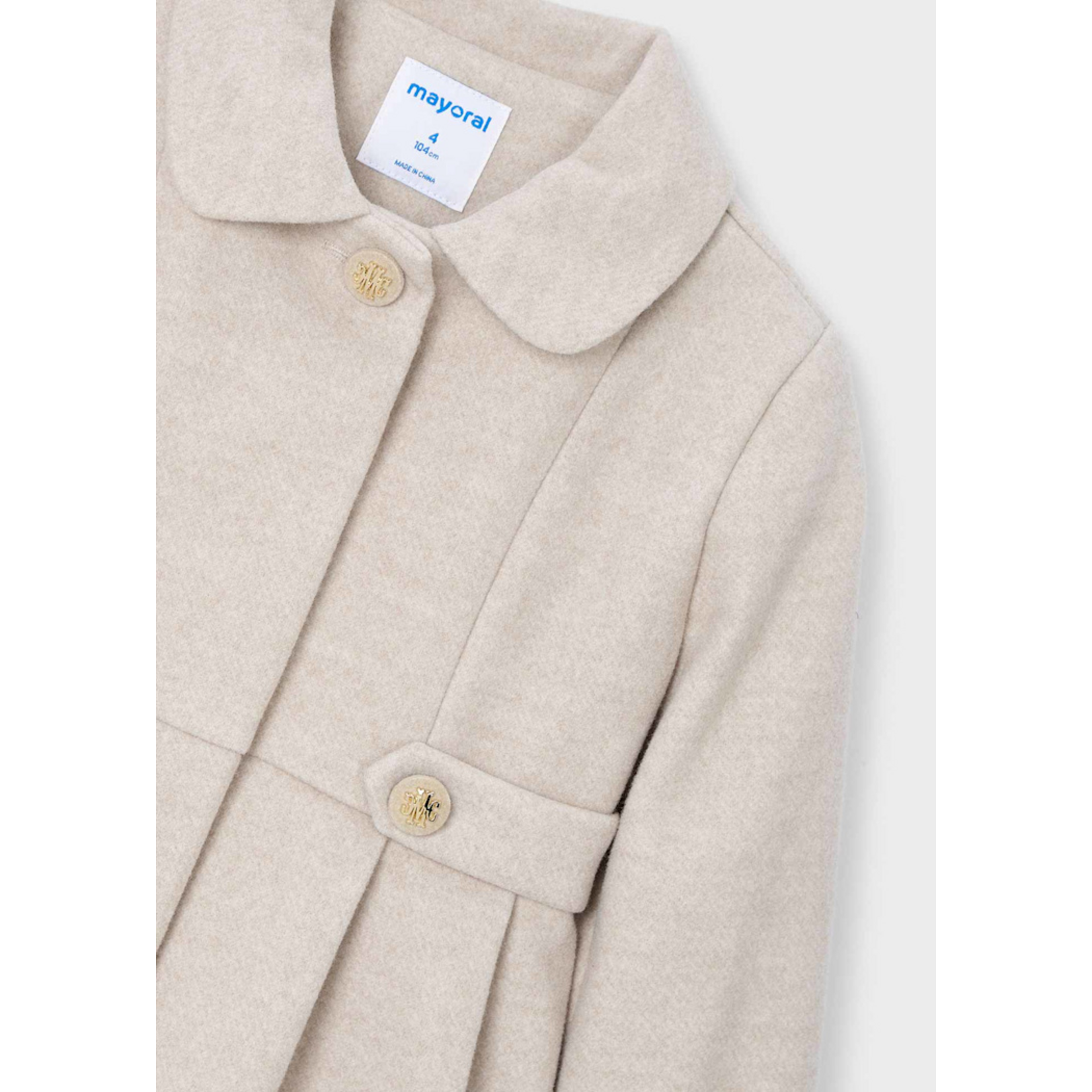 Mayoral Mayoral Woolen Coat H. Stone - 25 04440