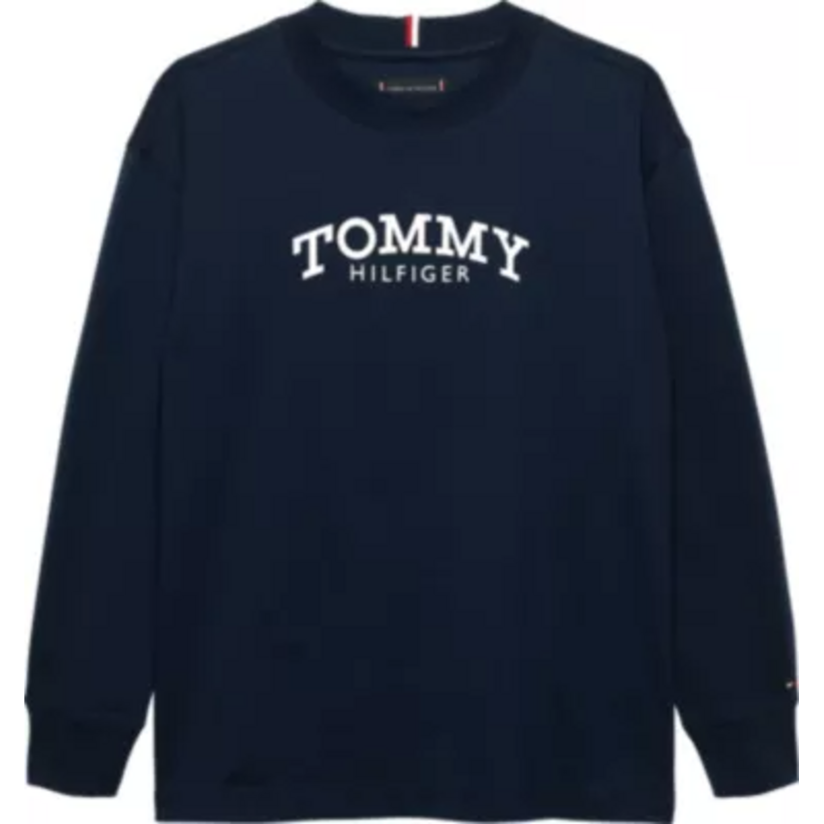 Tommy Hilfiger Tommy Hilfiger MONOTYPE PRINT T-SHIRT LS KB0KB10052C1G DARK NIGHT NAVY