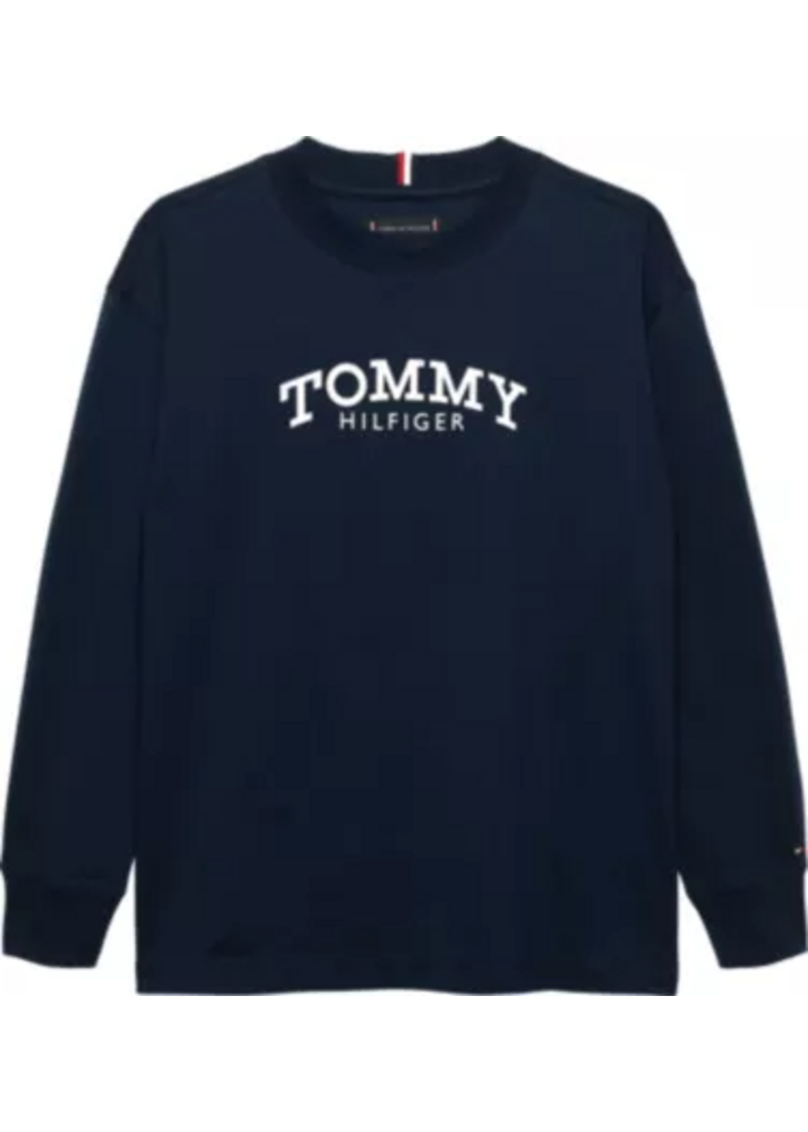 Tommy Hilfiger Tommy Hilfiger MONOTYPE PRINT T-SHIRT LS KB0KB10052C1G DARK NIGHT NAVY