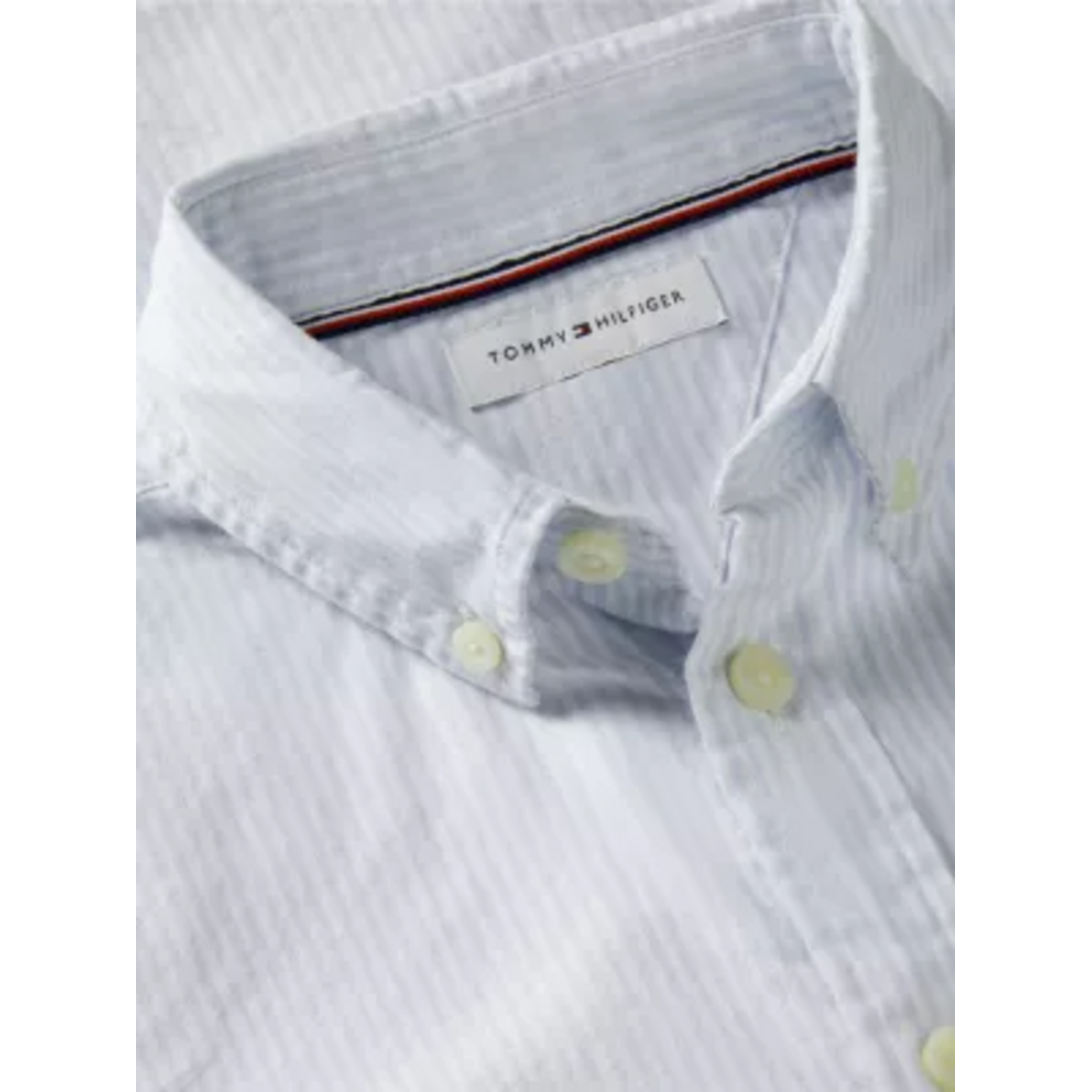 Tommy Hilfiger Tommy Hilfiger FLEX ITHACA SHIRT LS KB0KB09605C1O BREEZY BLUE STRIPE