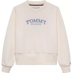 Tommy Hilfiger Tommy Hilfiger HIGH RIB HEM CREW NECK KG0KG08989YBH ANCIENT WHITE