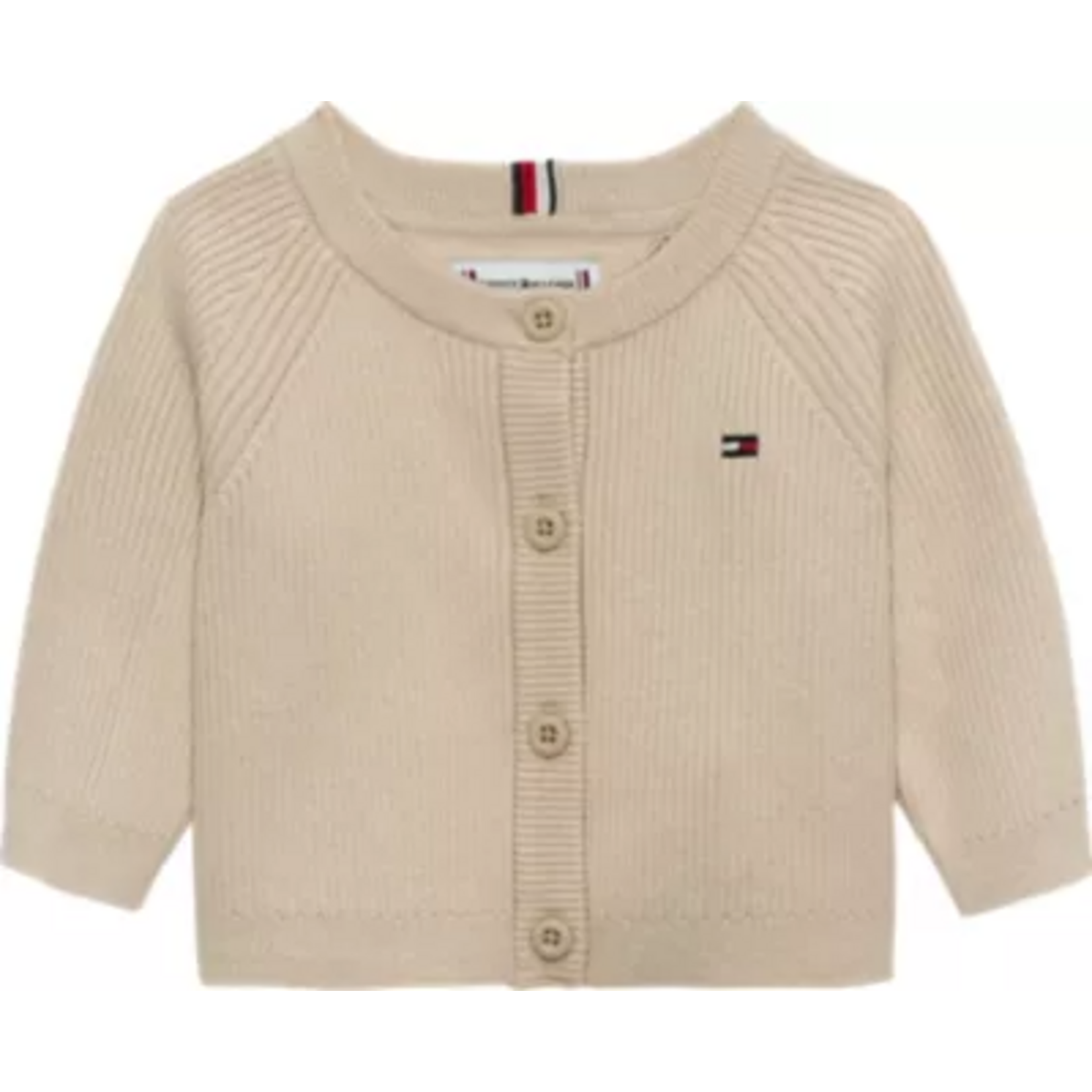 Tommy Hilfiger Tommy Hilfiger ESSENTIAL REGULAR CARDIGAN LS KN0KN01846ABY GULF SAND