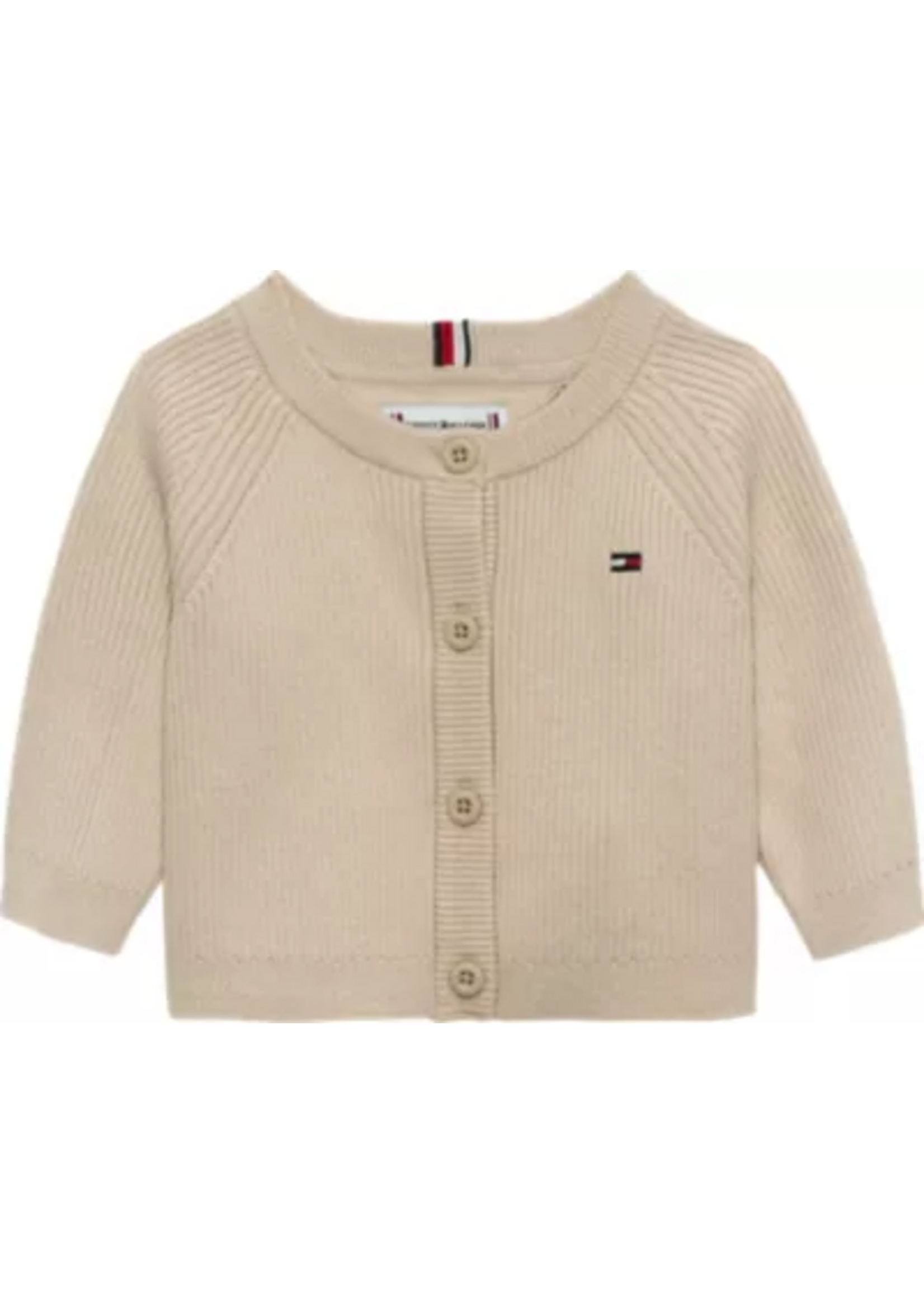 Tommy Hilfiger Tommy Hilfiger ESSENTIAL REGULAR CARDIGAN LS KN0KN01846ABY GULF SAND
