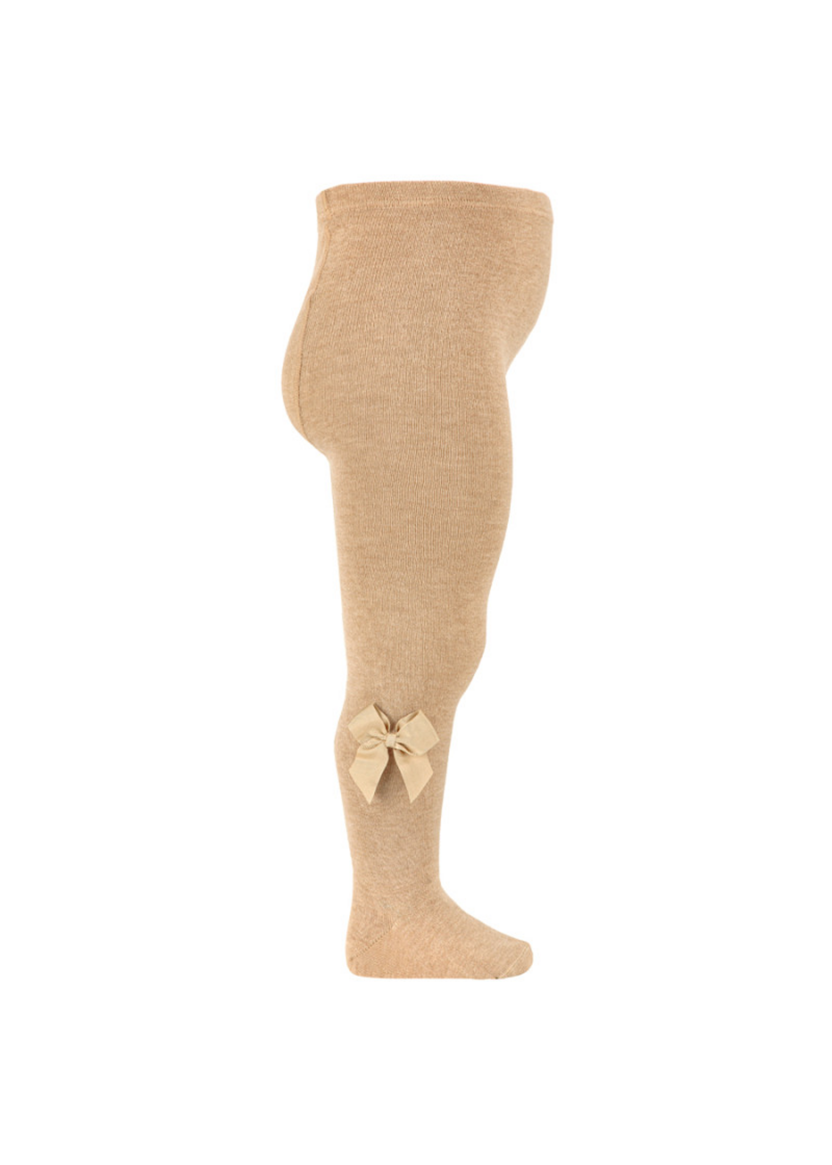 Condor Condor beige 316 met  satijnen strikken strikken