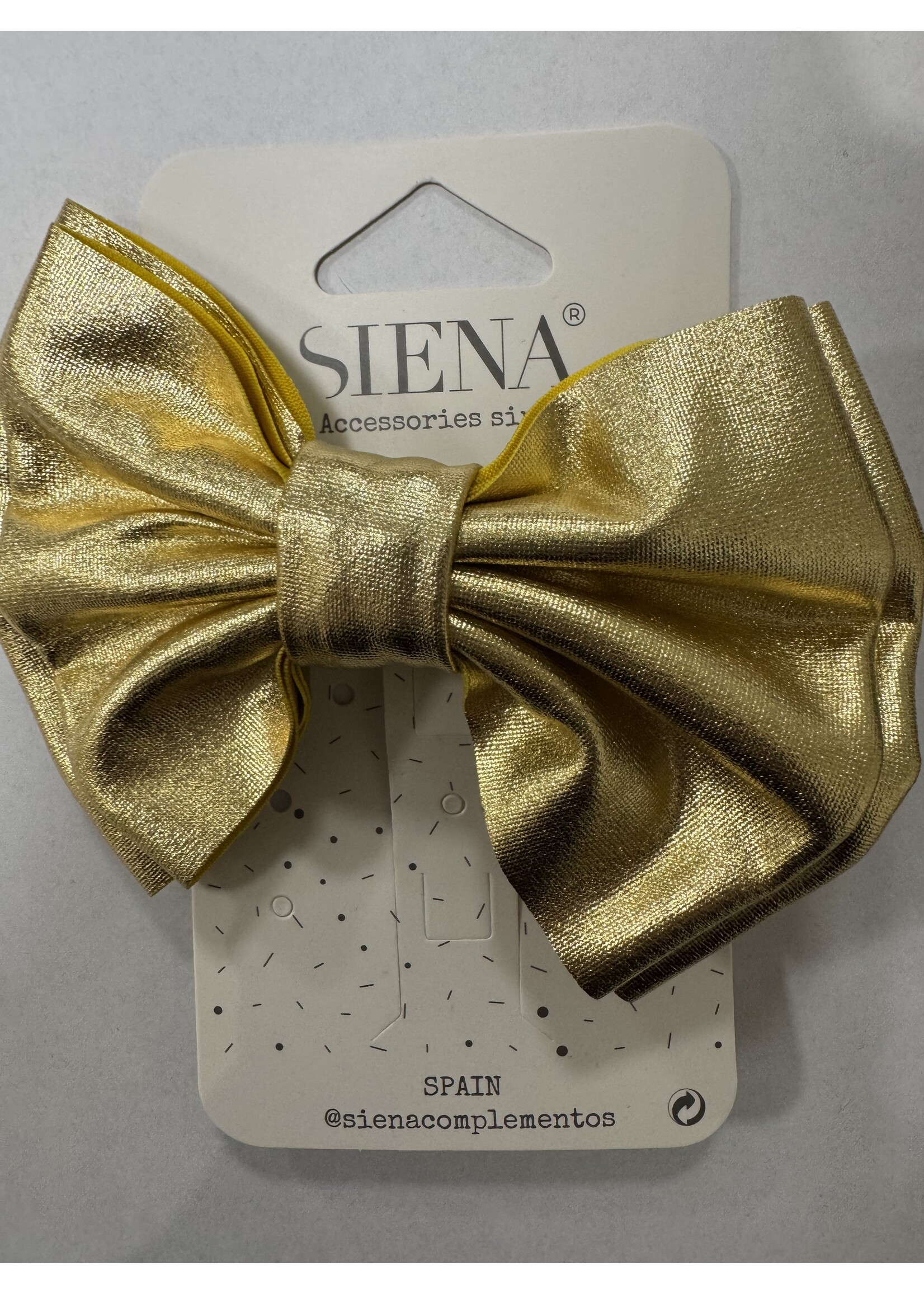 Siena  strik goud groot