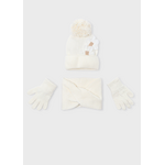 Mayoral Mayoral Hat-scarf set Macchiato - 25 10071