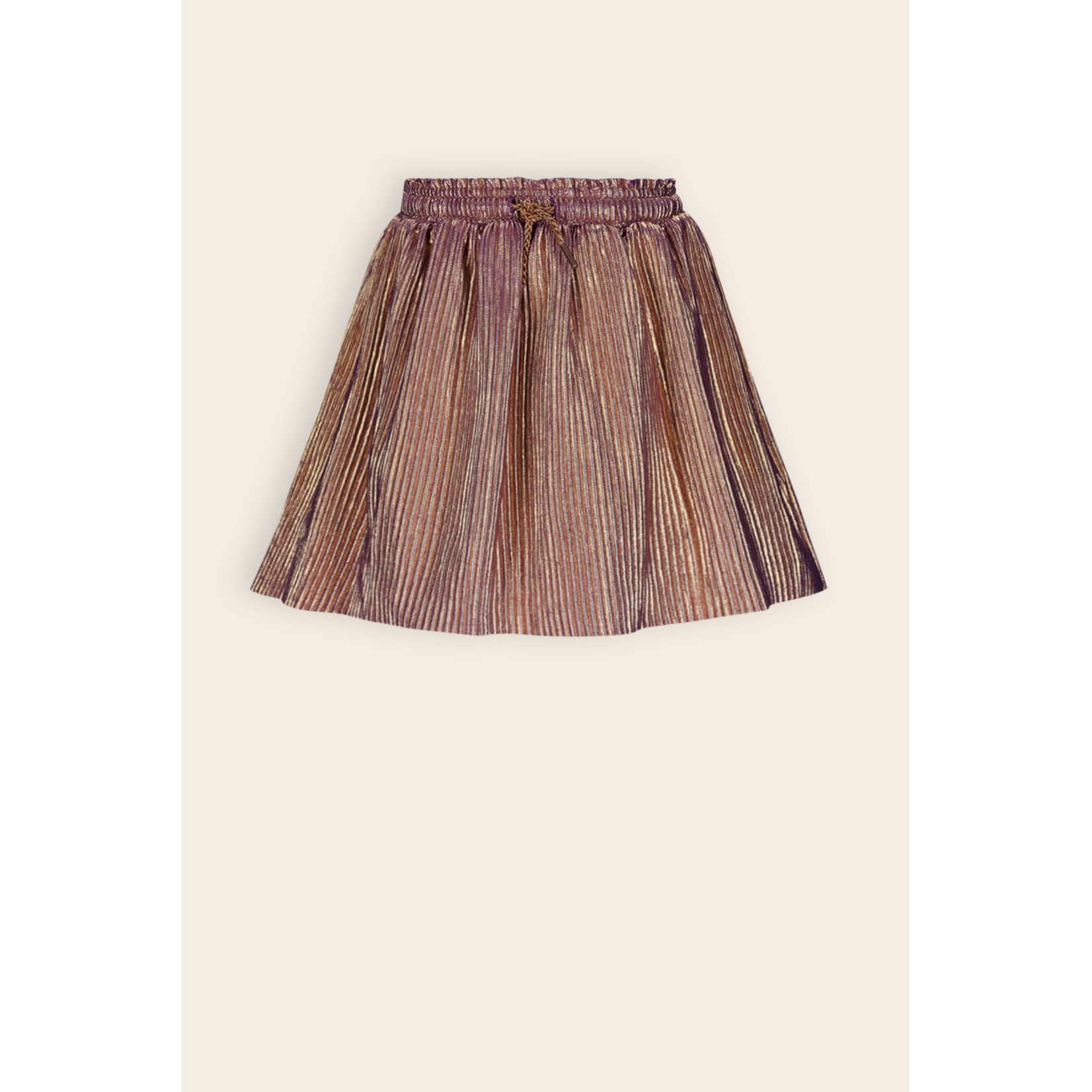 NoNo NoNo Nele Metallic Voile Skirt gold