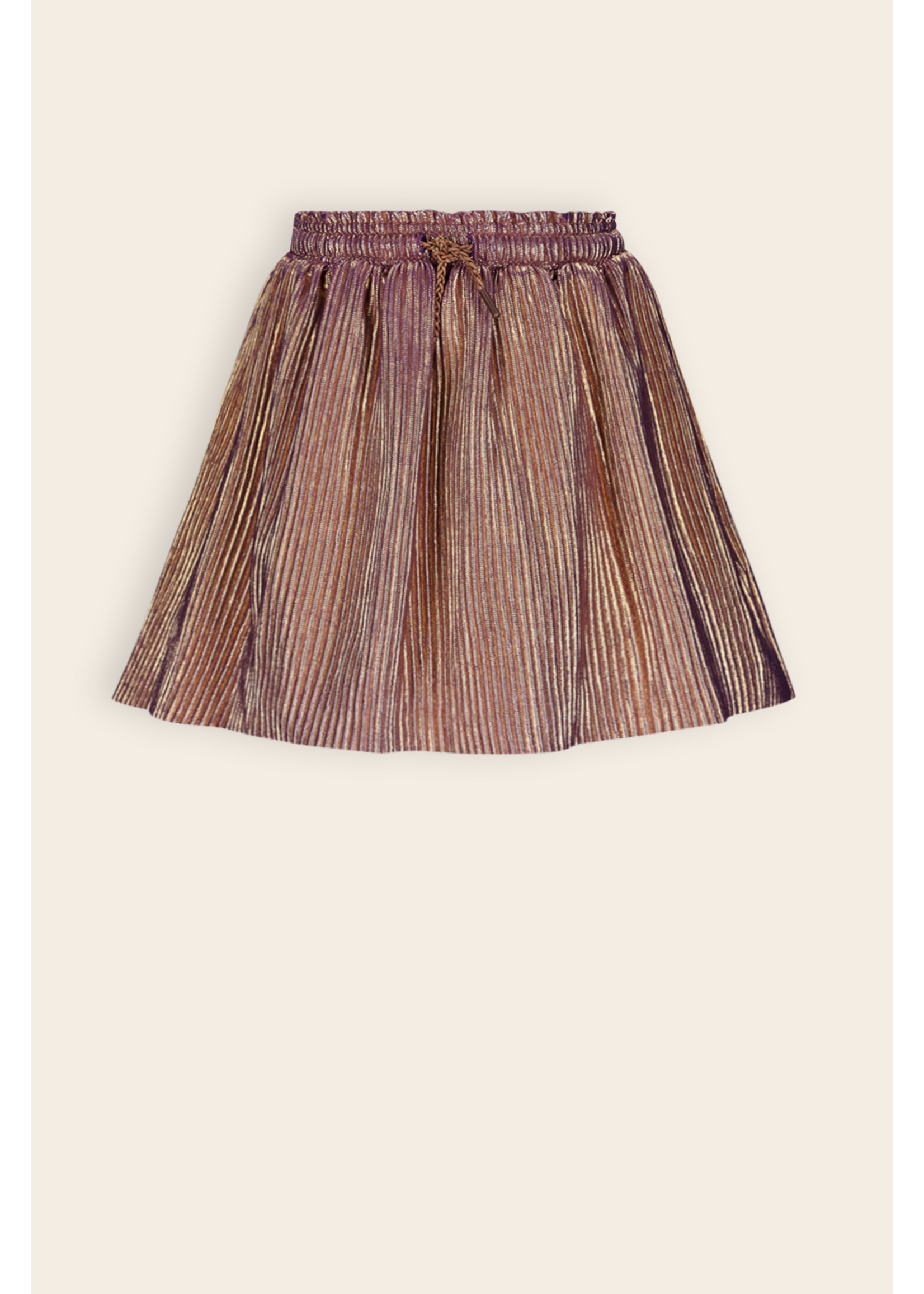 NoNo NoNo Nele Metallic Voile Skirt gold