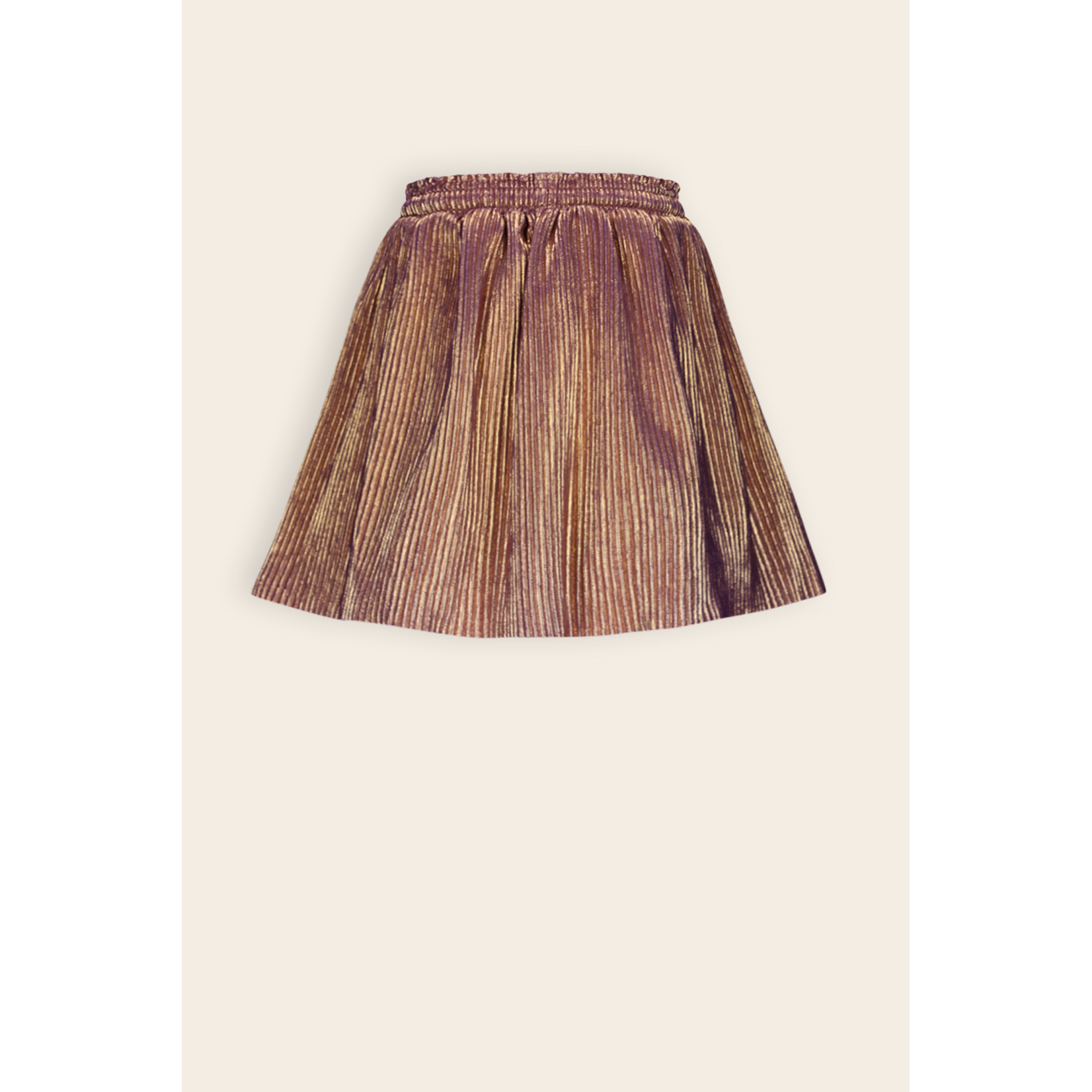 NoNo NoNo Nele Metallic Voile Skirt gold
