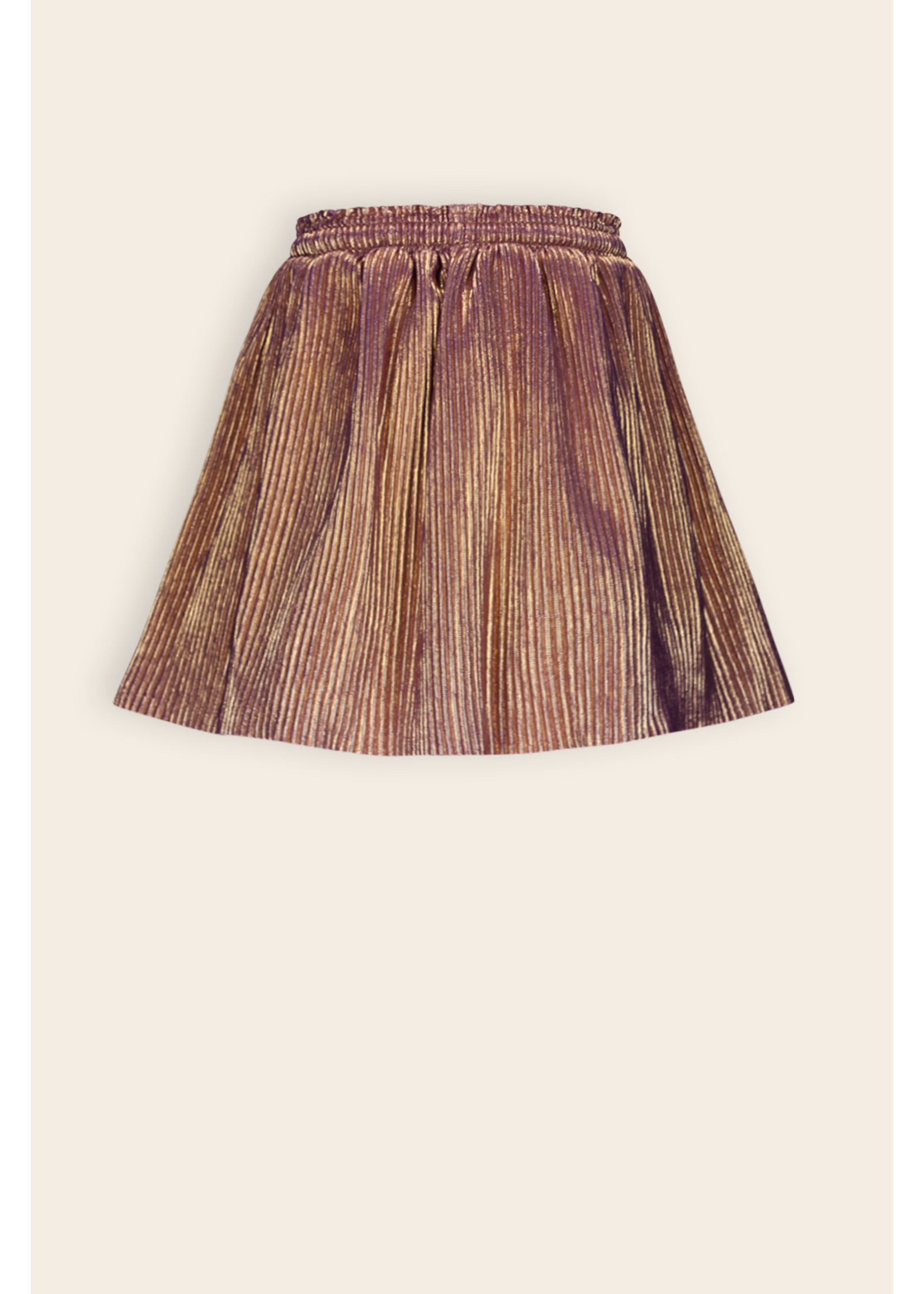 NoNo NoNo Nele Metallic Voile Skirt gold