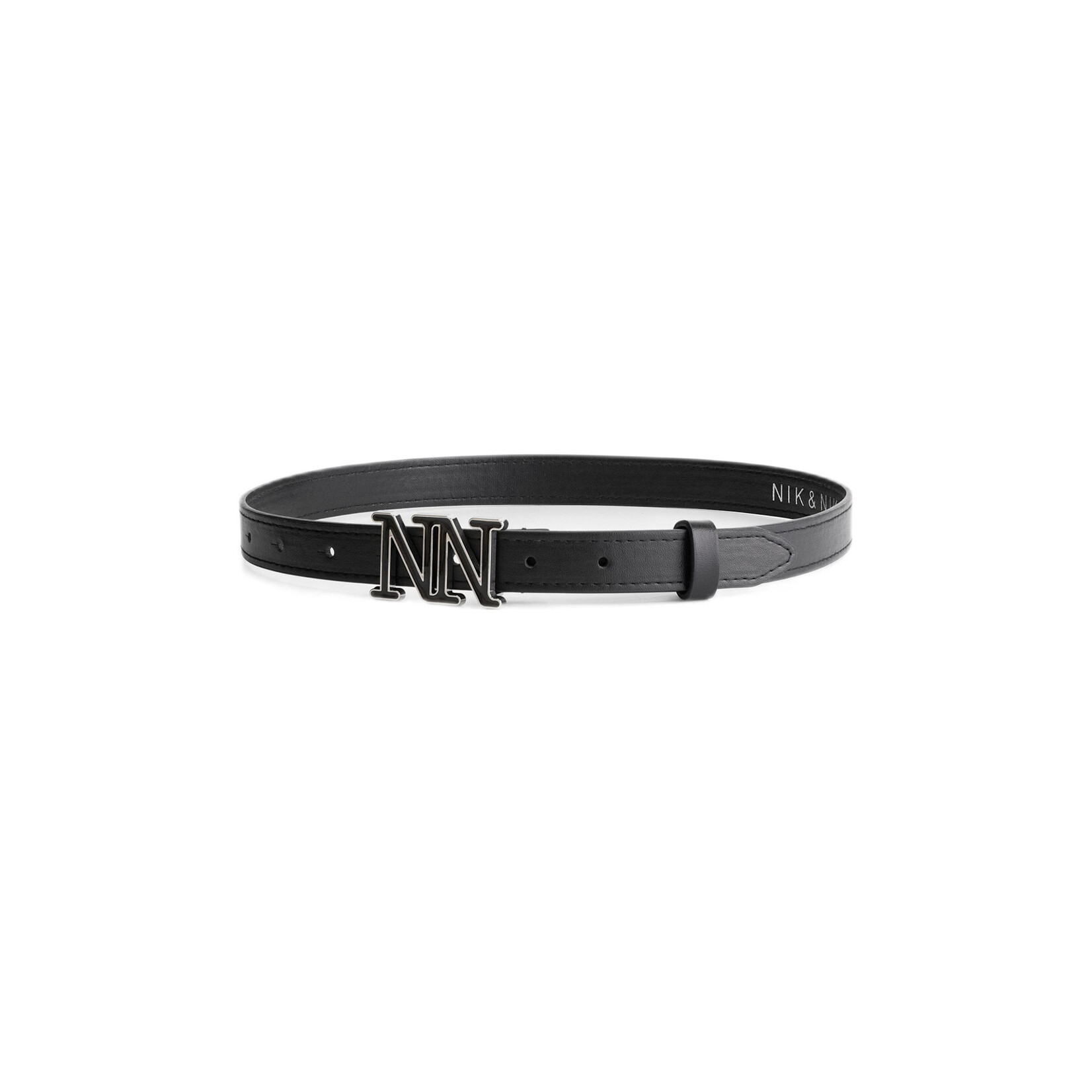 Nik&Nik Nik&Nik Enamel Belt Black G 9-176 2501