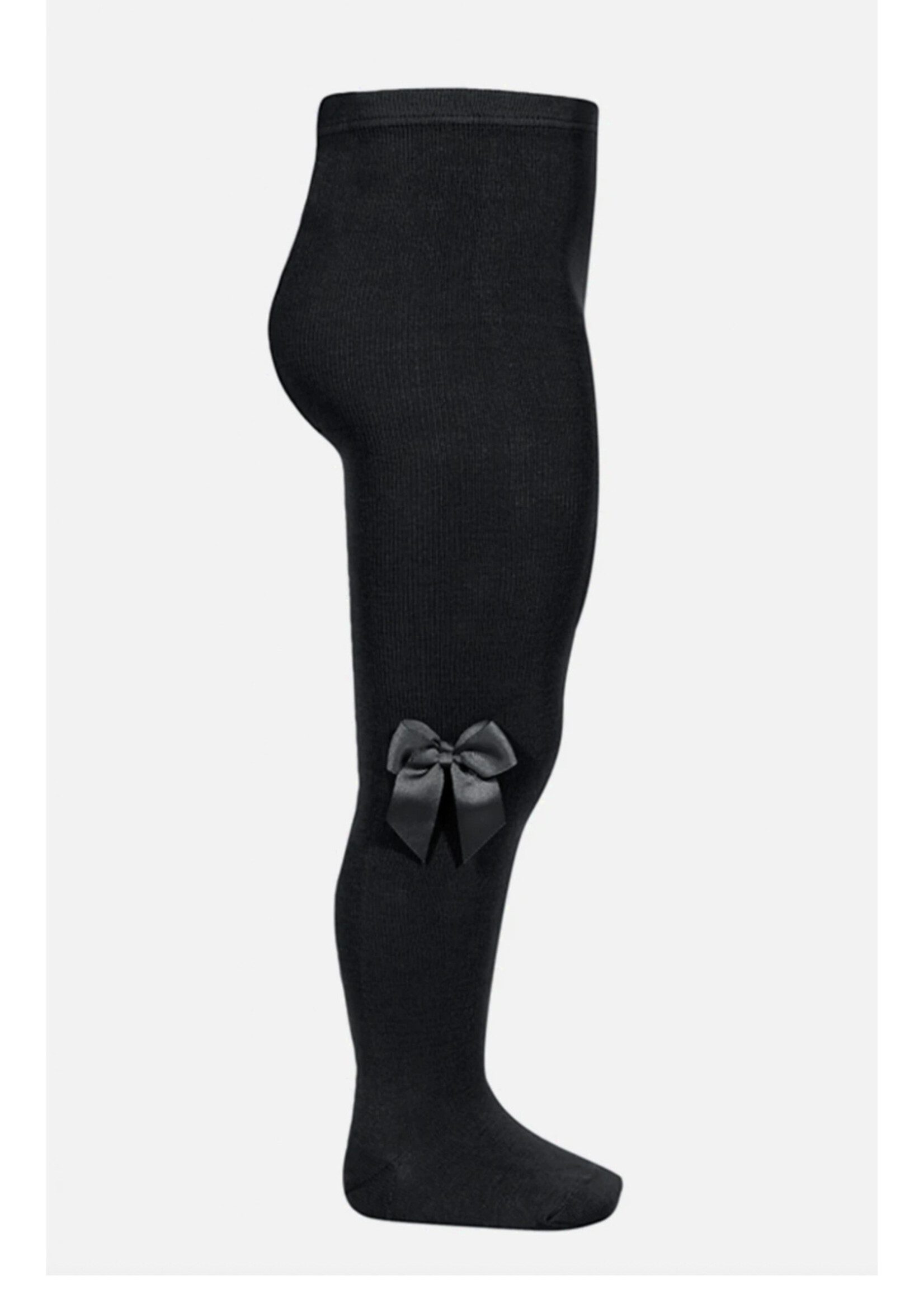 Condor Condor zwart met  satijnen strikken strikken