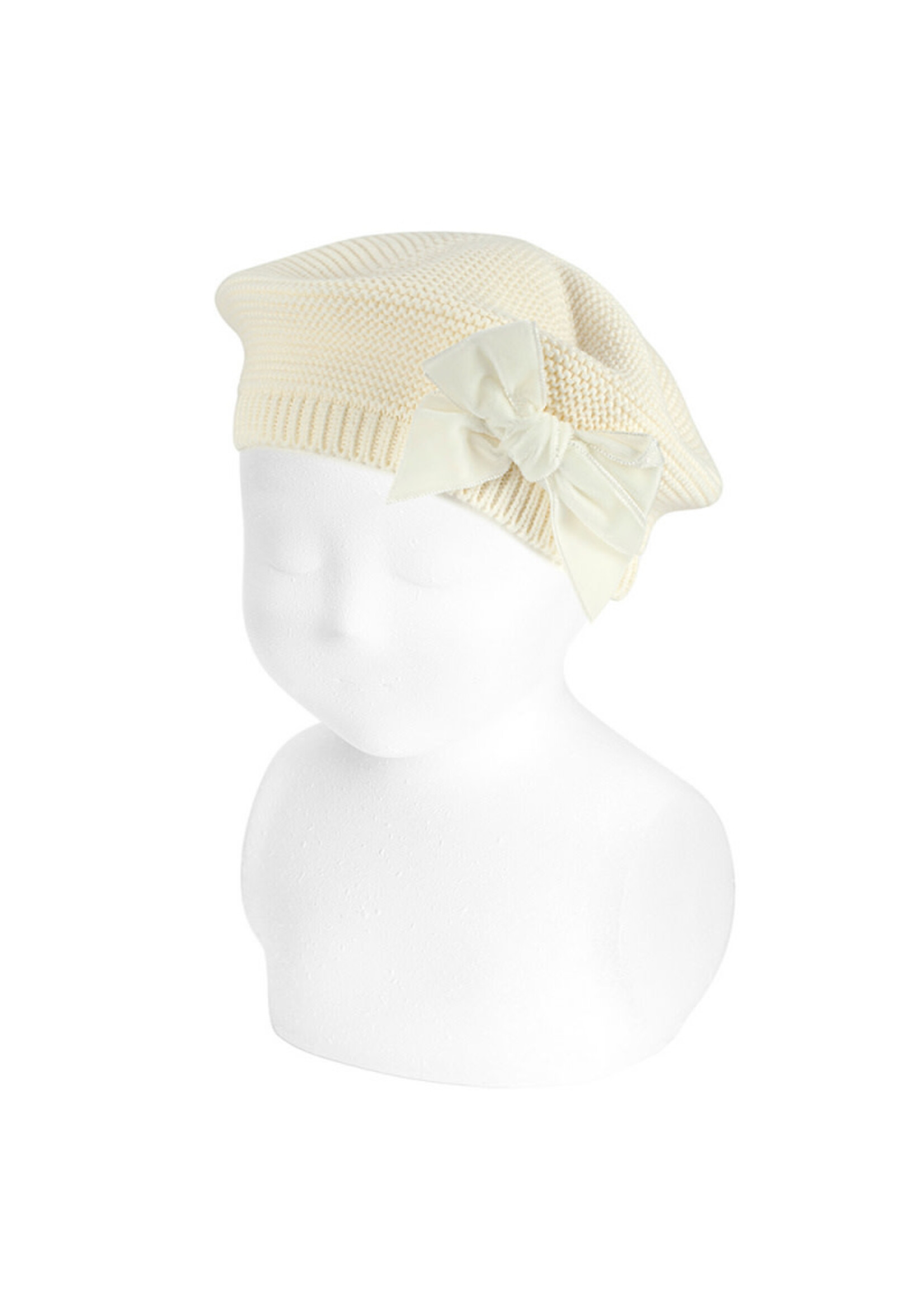 Condor Condor Boina punto bobo algodón con lazo terciopelo CAVA-50104010