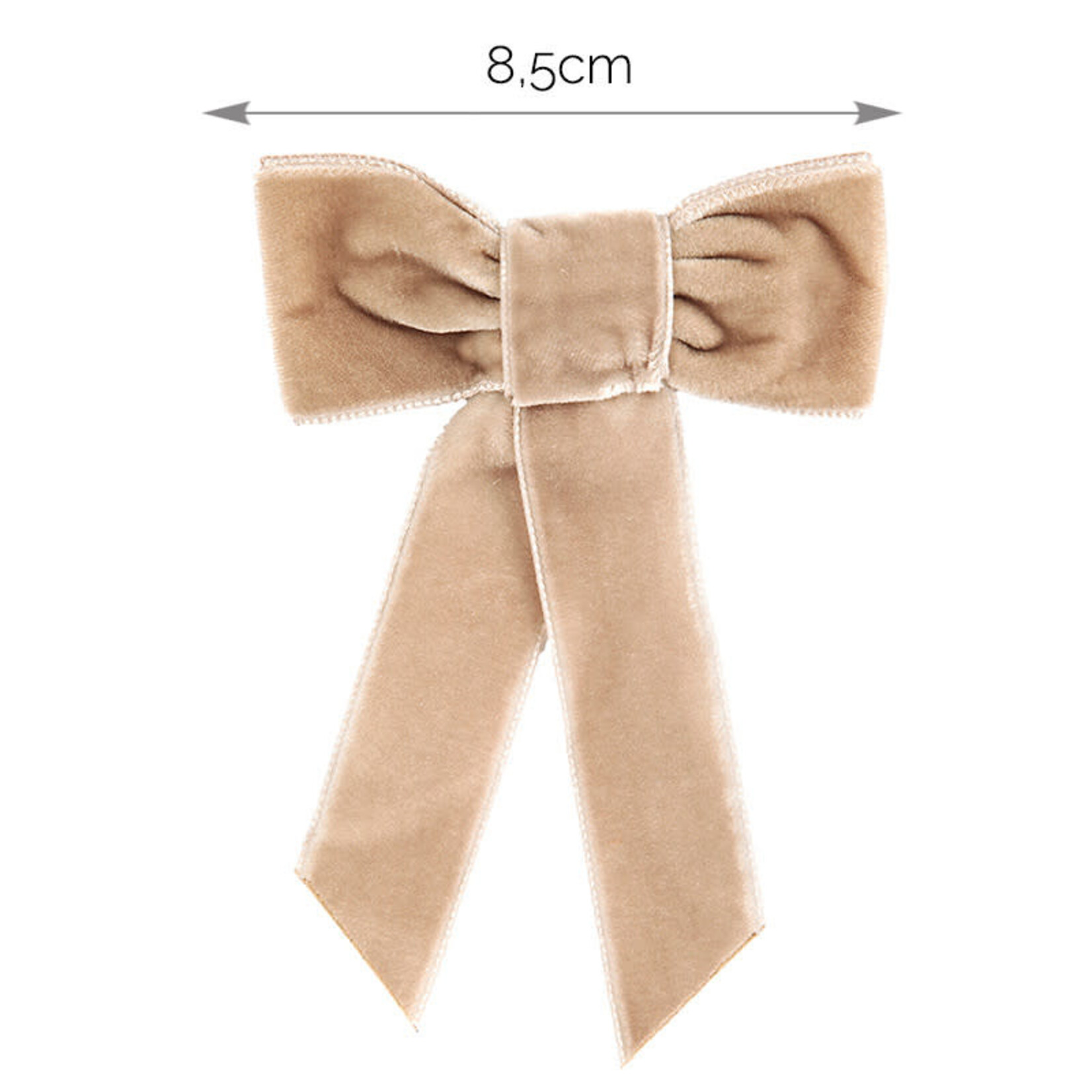 Condor Condor strik  lang fluweel beige331