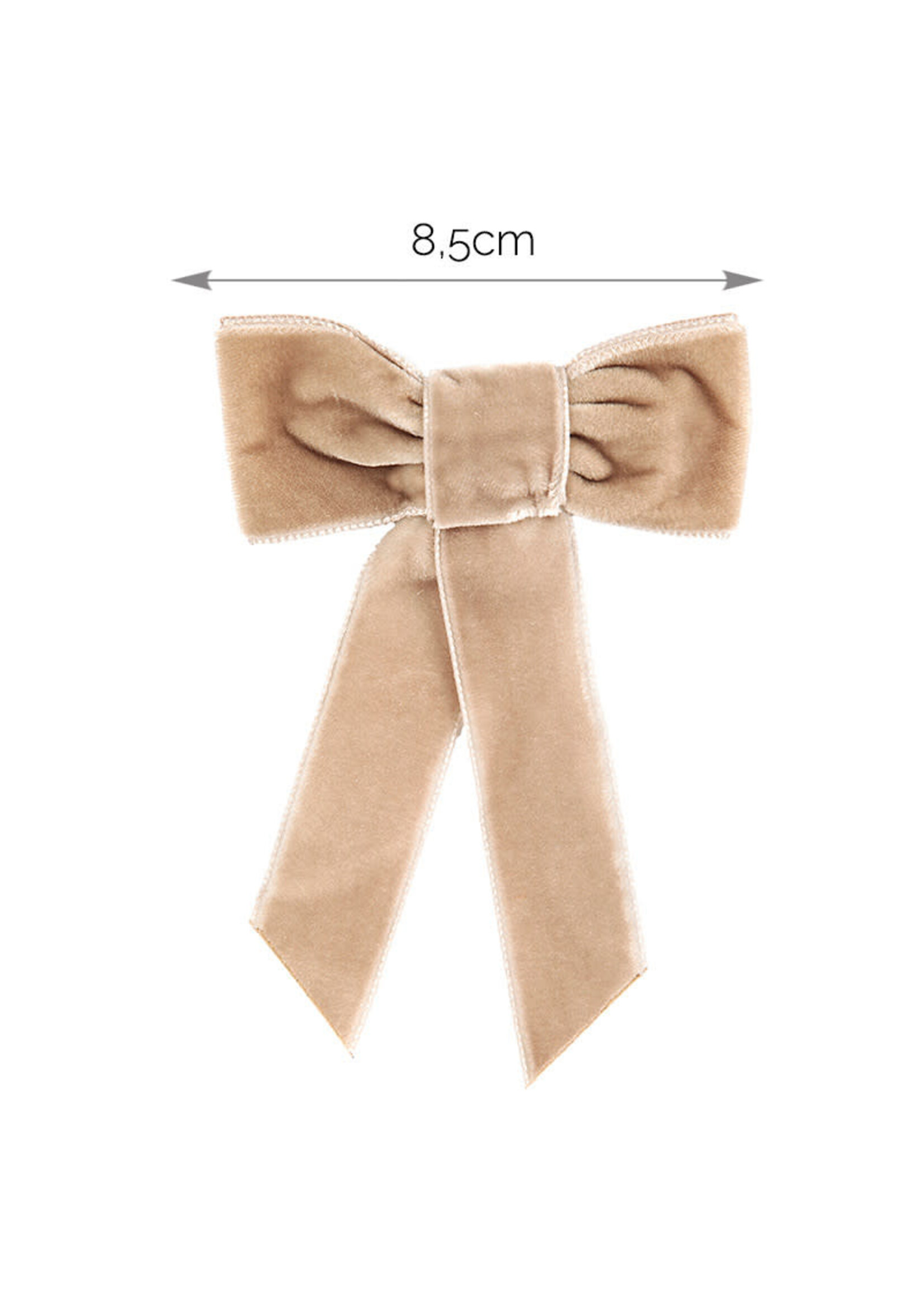 Condor Condor strik  lang fluweel beige331