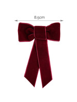 Condor Condor strik fluweel lang bordeaux