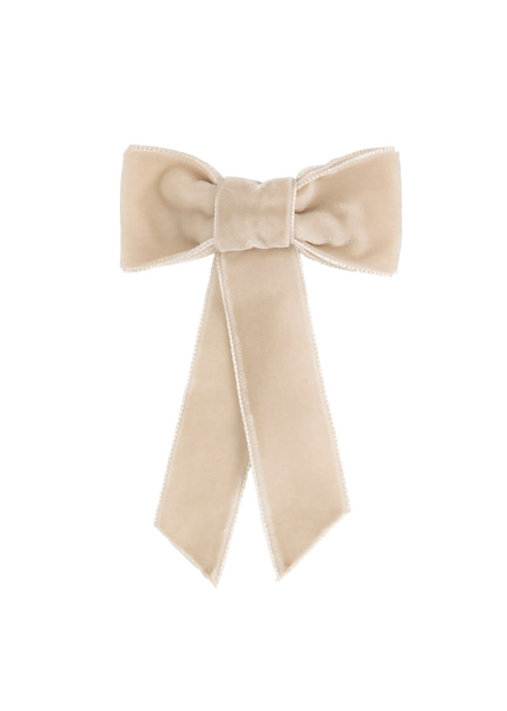 Condor Condor strik  lang fluweel beige304