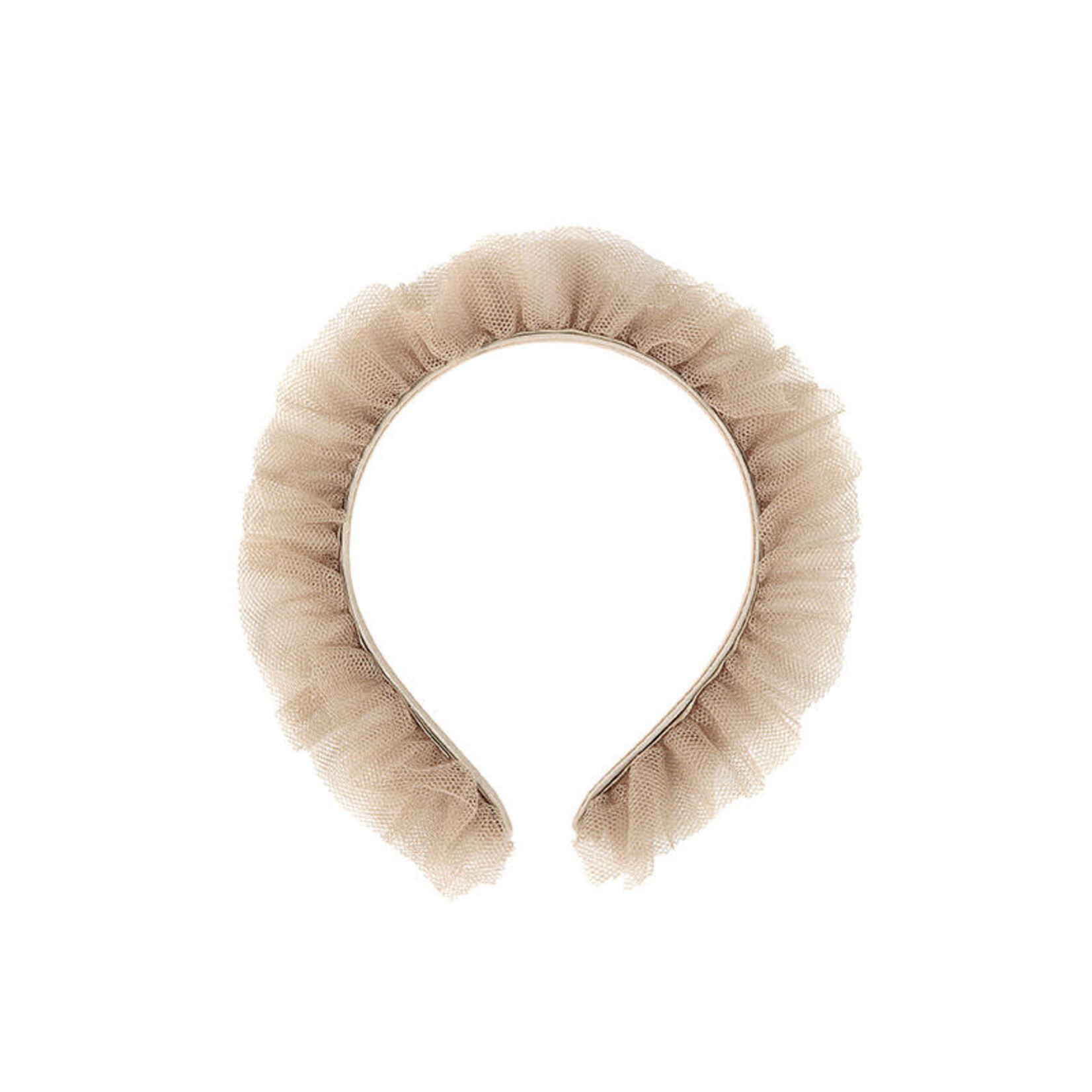 Condor Condor Tule ruche diadeem beige/goud