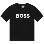 Boss Boss T-SHIRT KORTE MOUWEN ZWART BOSS