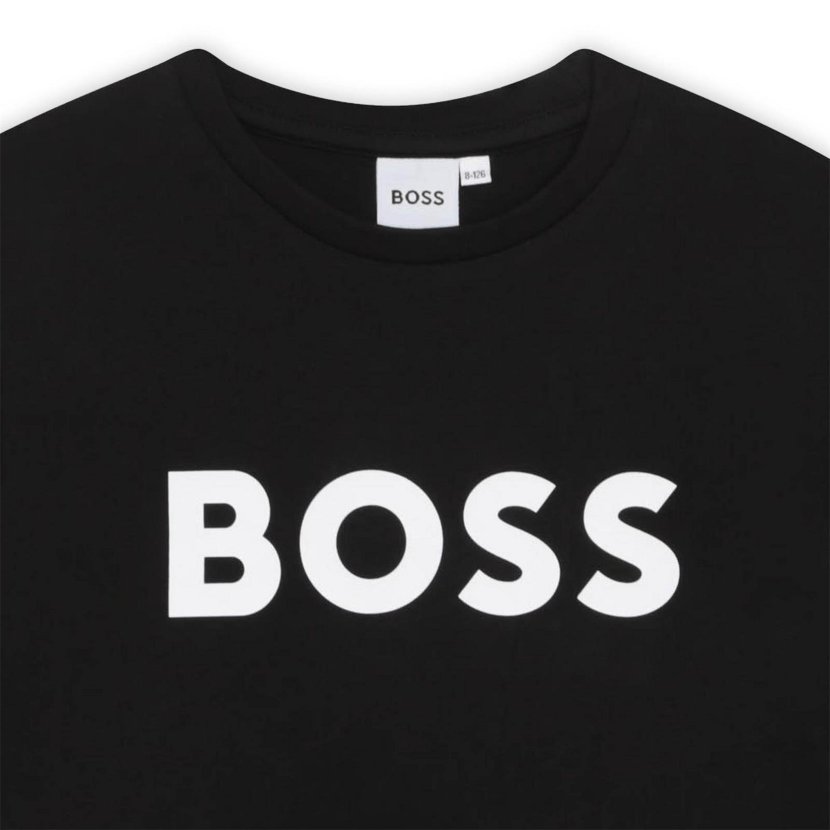 Boss Boss T-SHIRT KORTE MOUWEN ZWART BOSS