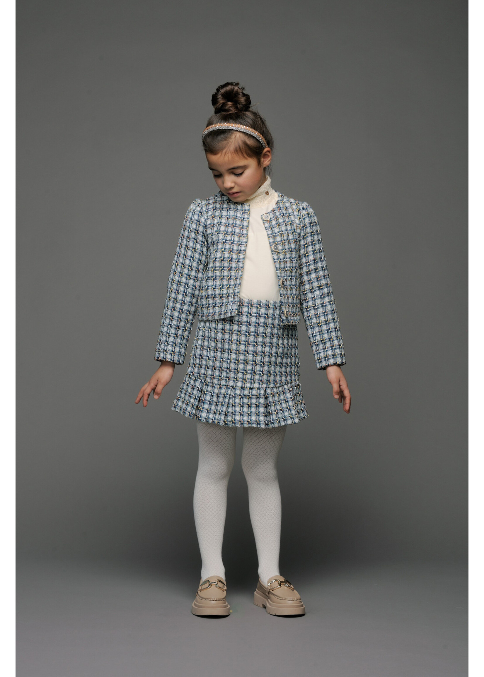 Le Chic Le Chic AMSY winter-tweed jacket C508-5121 Winter Tweed