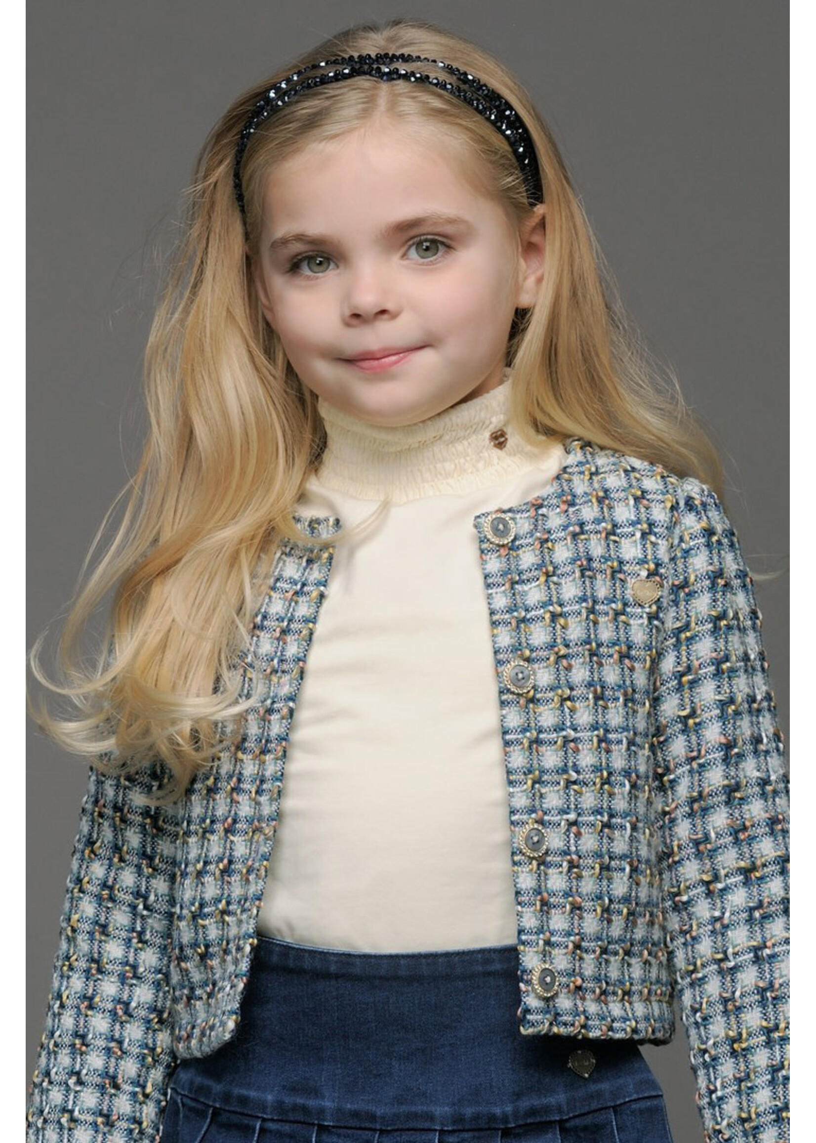 Le Chic Le Chic AMSY winter-tweed jacket C508-5121 Winter Tweed