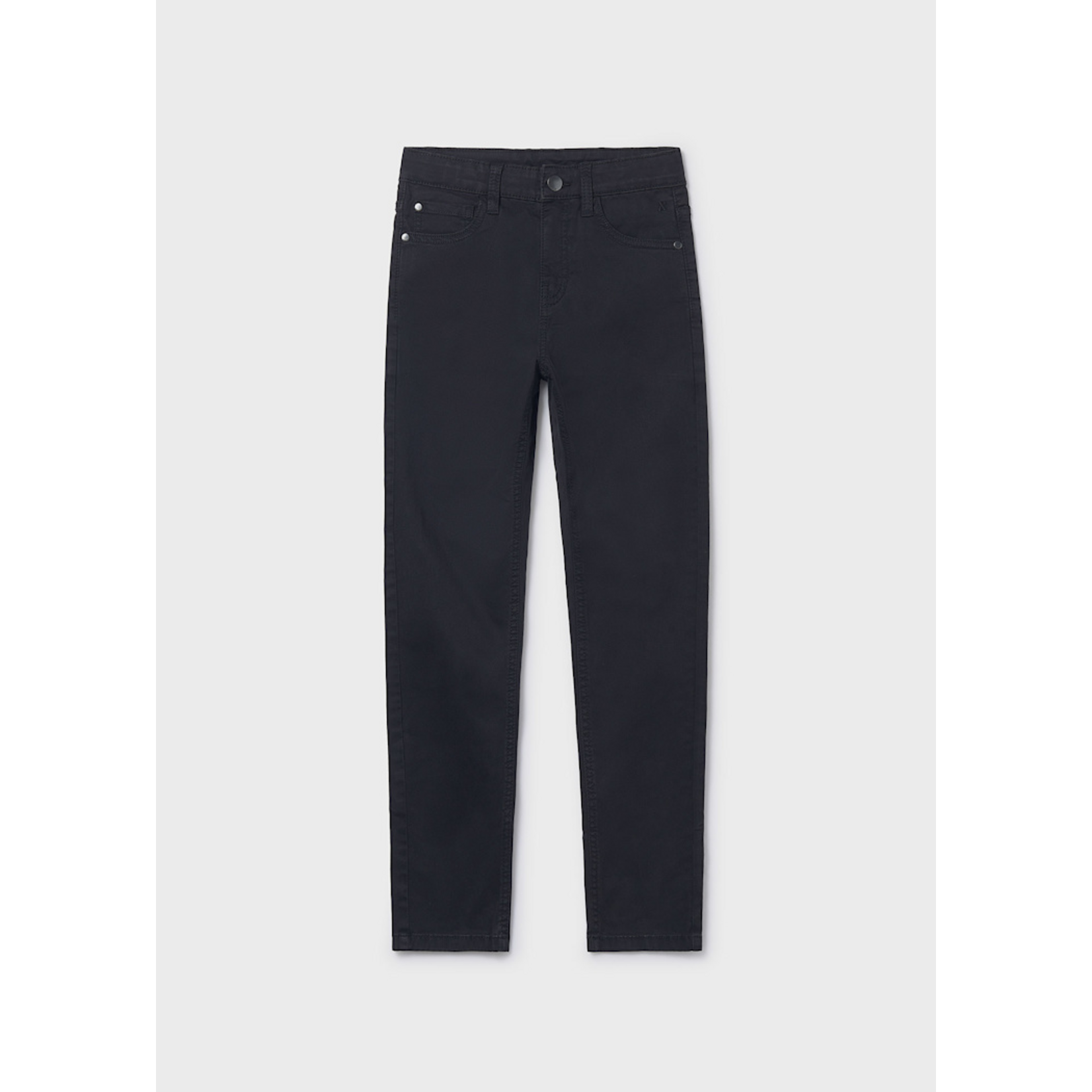 Mayoral Mayoral 5 pocket slim fit basic pant Black - 25 00582