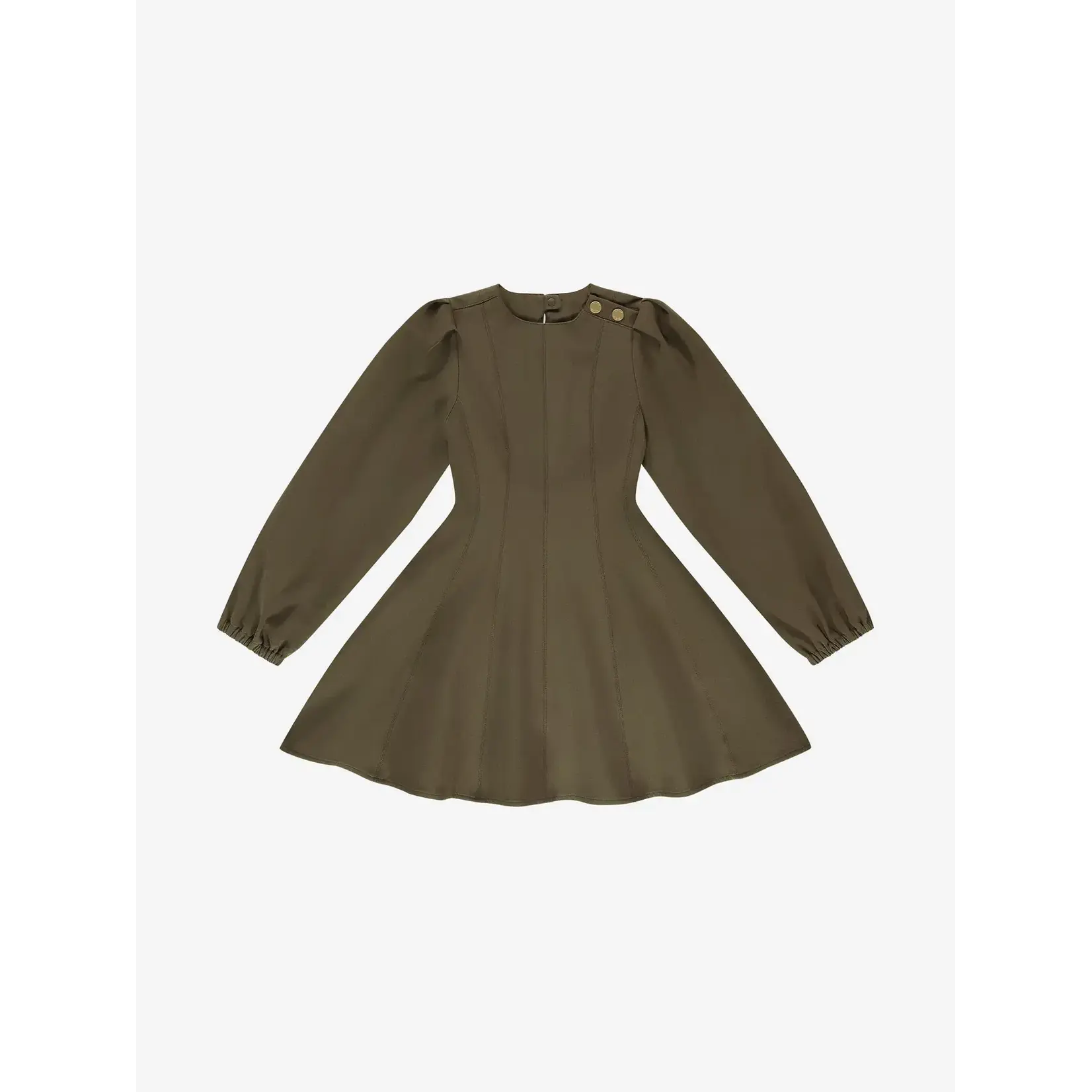 Nik&Nik Nik&Nik Eliza Dress Deep Forest Green G 5-693 2505