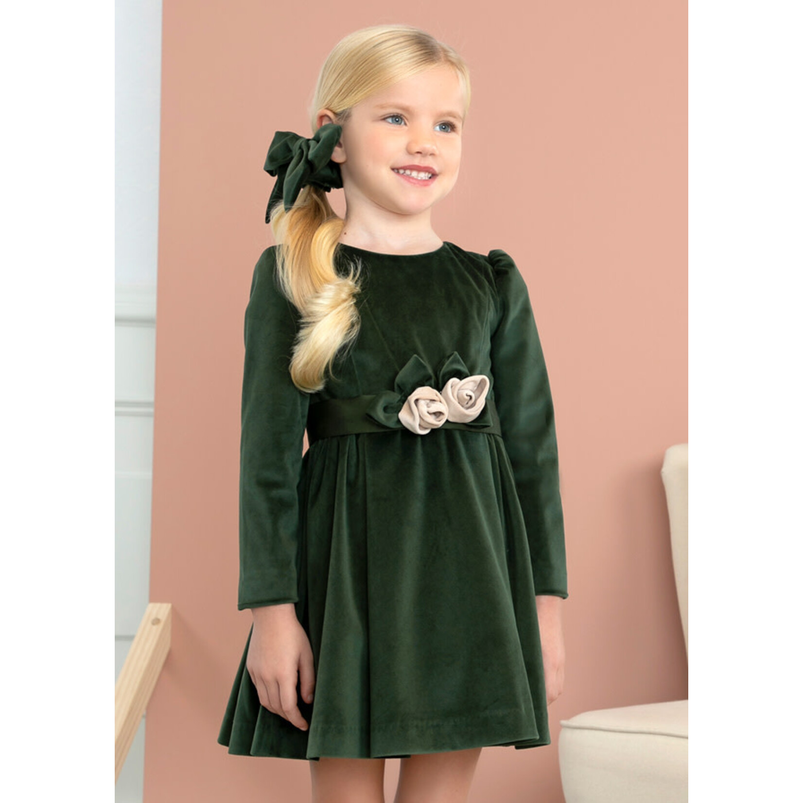 Abel & Lula Abel & Lula Velvet dress Bottle - 23 05529