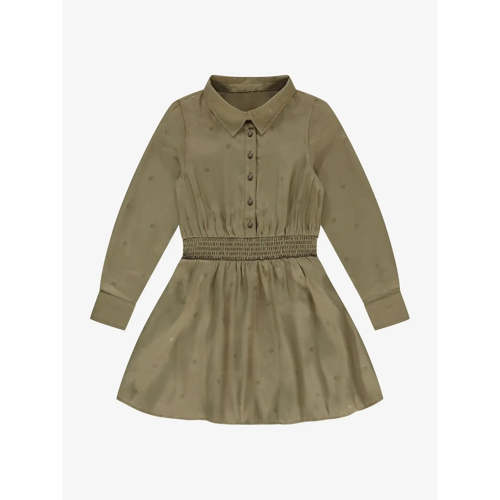 Nik&Nik Nik&Nik Rihanna Dress Fern Green G 5-678 2505