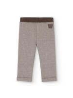 Boboli Boboli Knit trousers for baby boy -BCI ebony 339094B