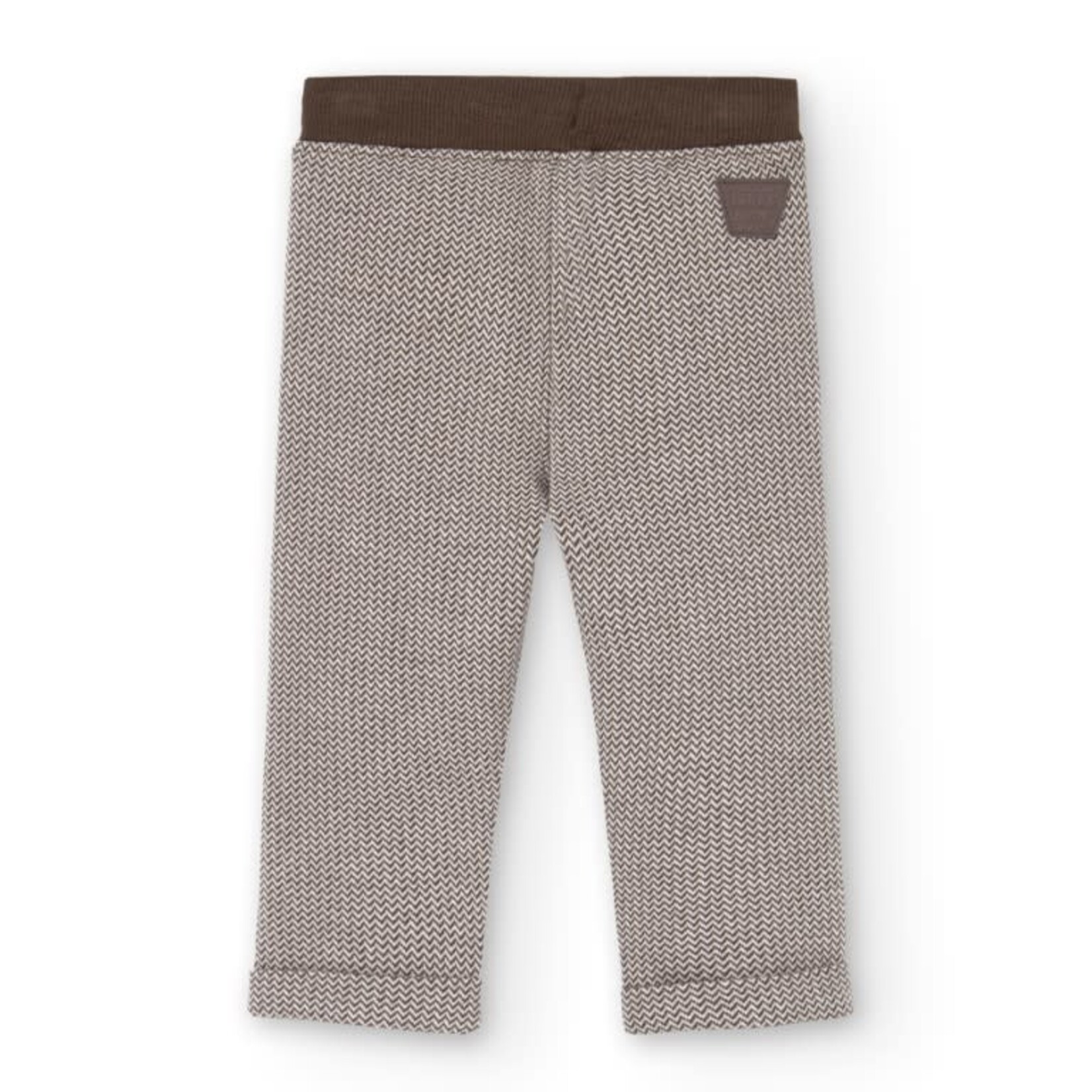 Boboli Boboli Knit trousers for baby boy -BCI ebony 339094B