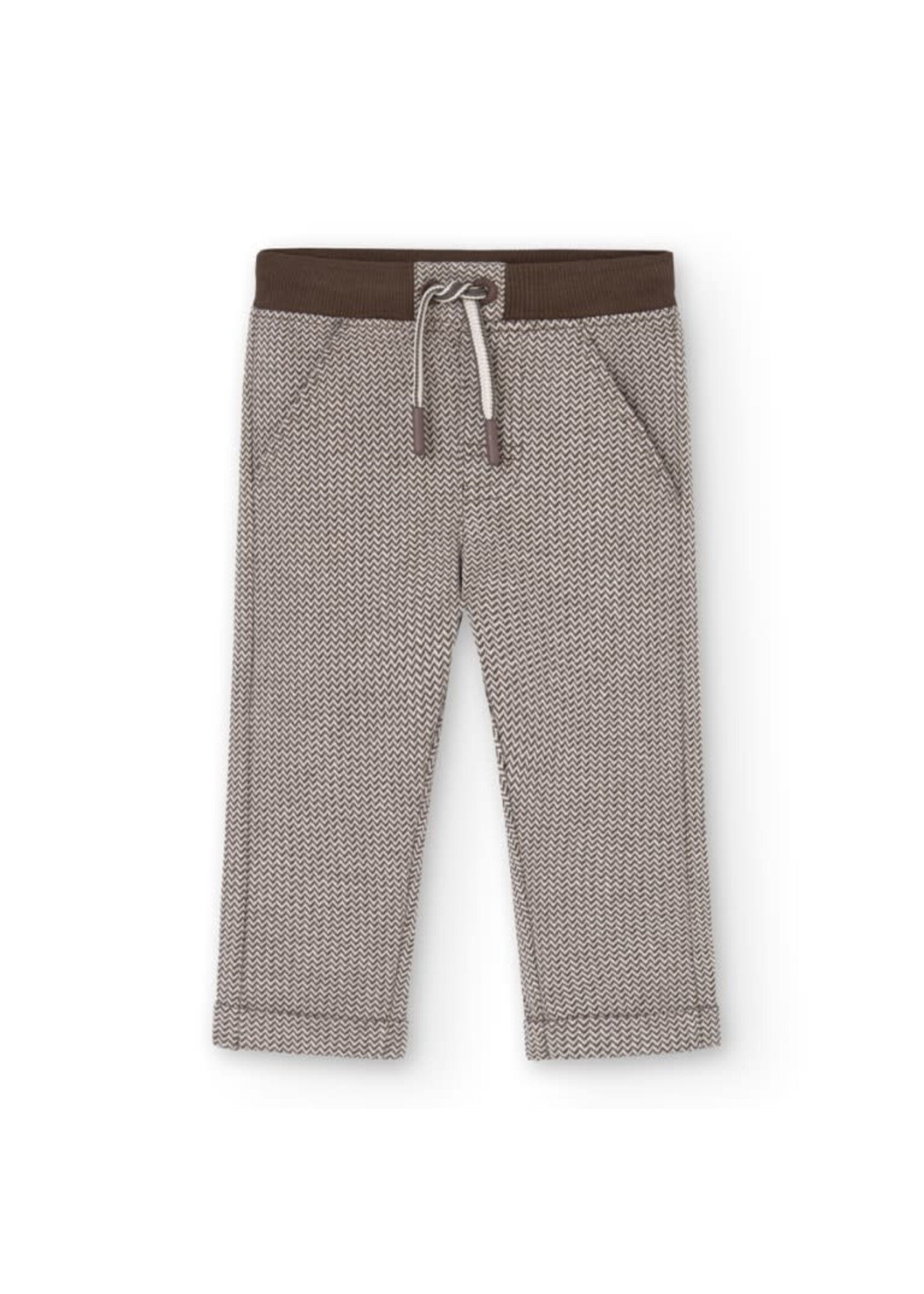 Boboli Boboli Knit trousers for baby boy -BCI ebony 339094B