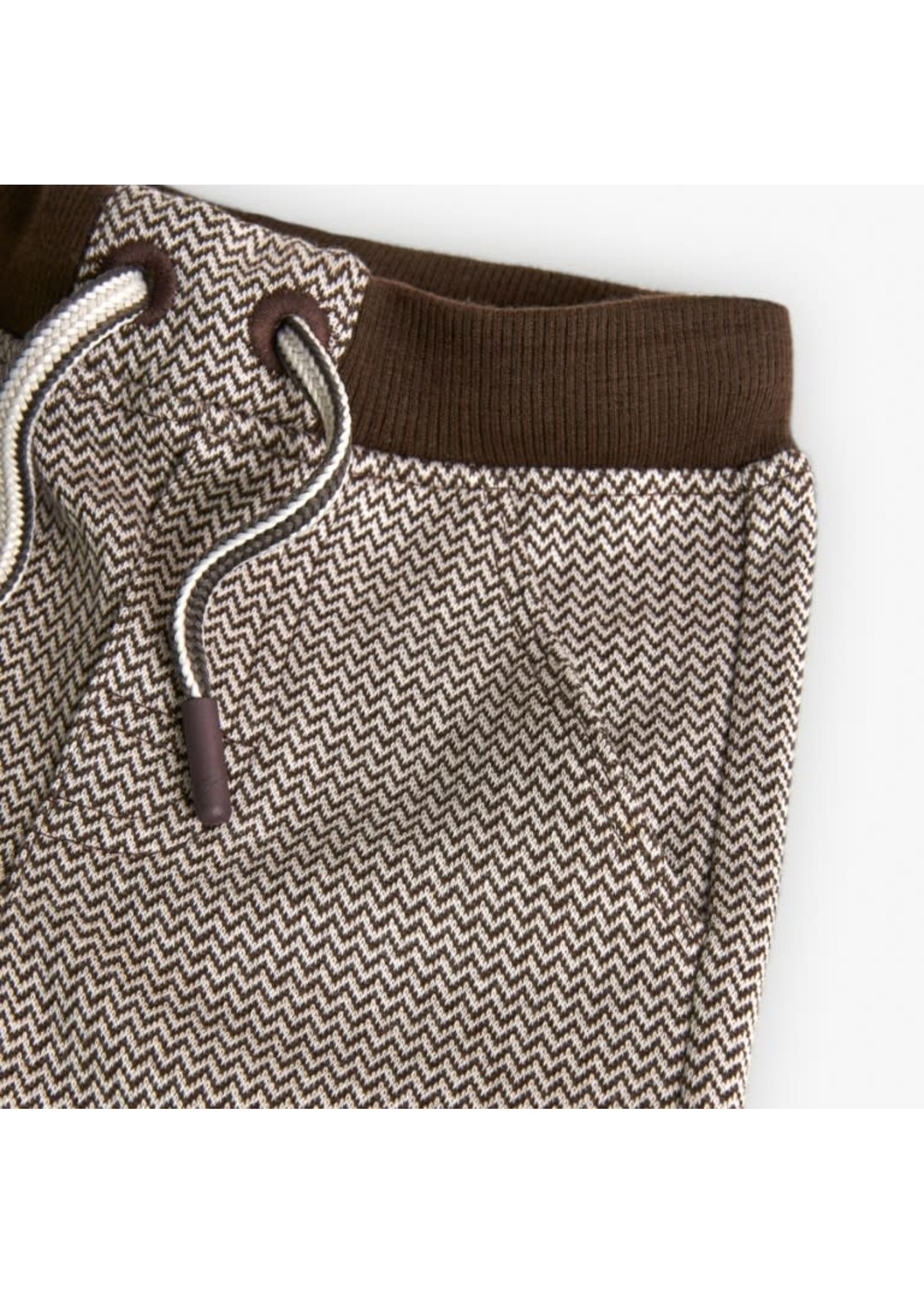 Boboli Boboli Knit trousers for baby boy -BCI ebony 339094B