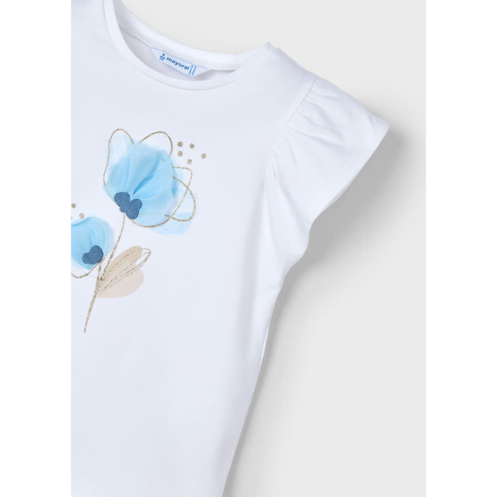 Mayoral Mayoral S/s t-shirt Natur-lake - 26 03002