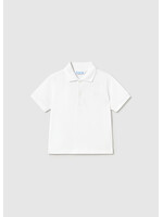 Mayoral Mayoral Basic s/s polo White - 26 00102B