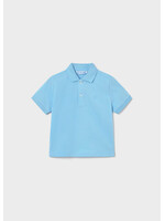 Mayoral Mayoral Basic s/s polo Sky blue - 26 00102B