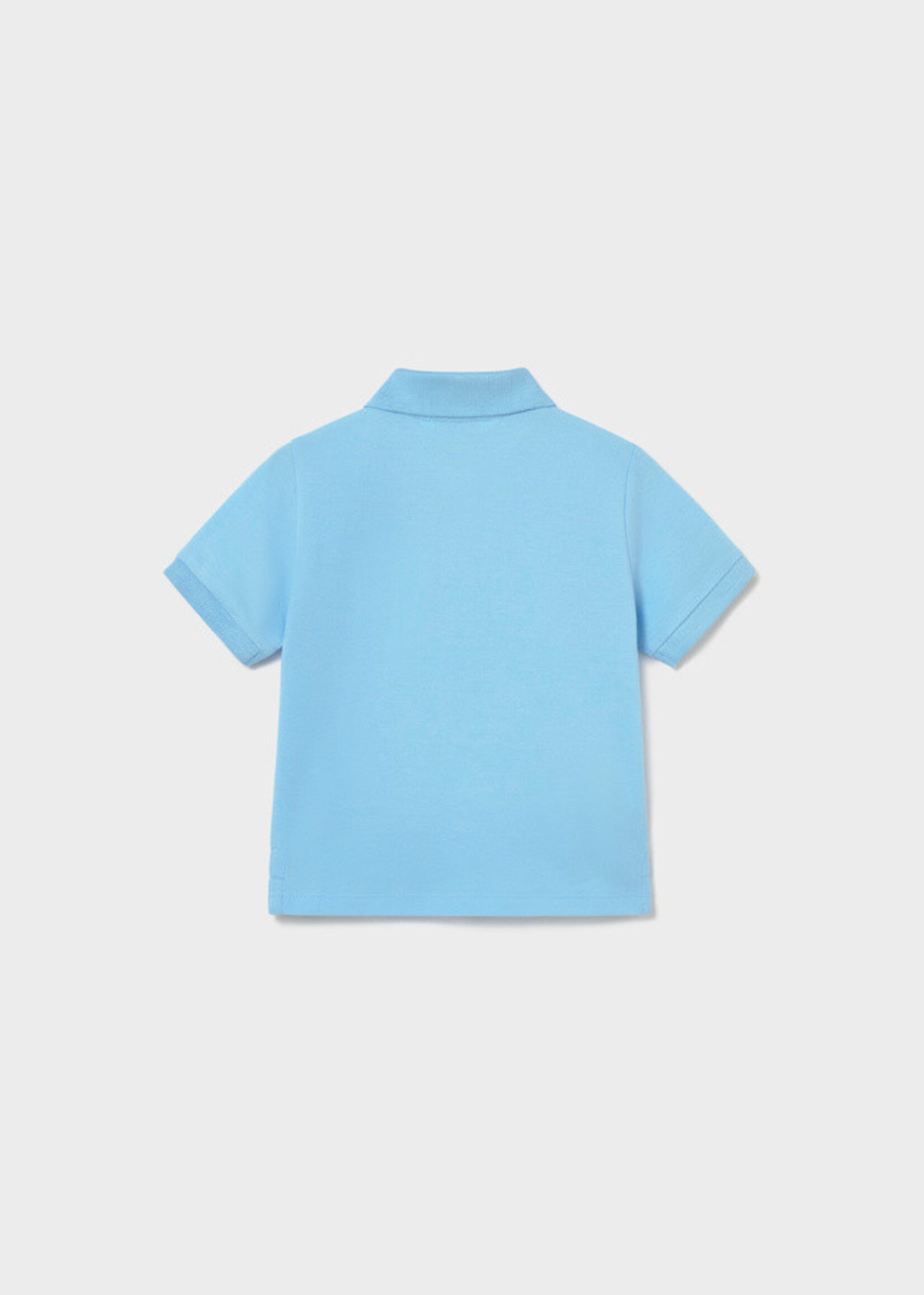 Mayoral Mayoral Basic s/s polo Sky blue - 26 00102B