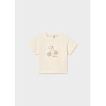 Mayoral Mayoral Basic s/s t-shirt Bone - 26 00105