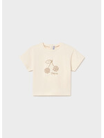 Mayoral Mayoral Basic s/s t-shirt Bone - 26 00105
