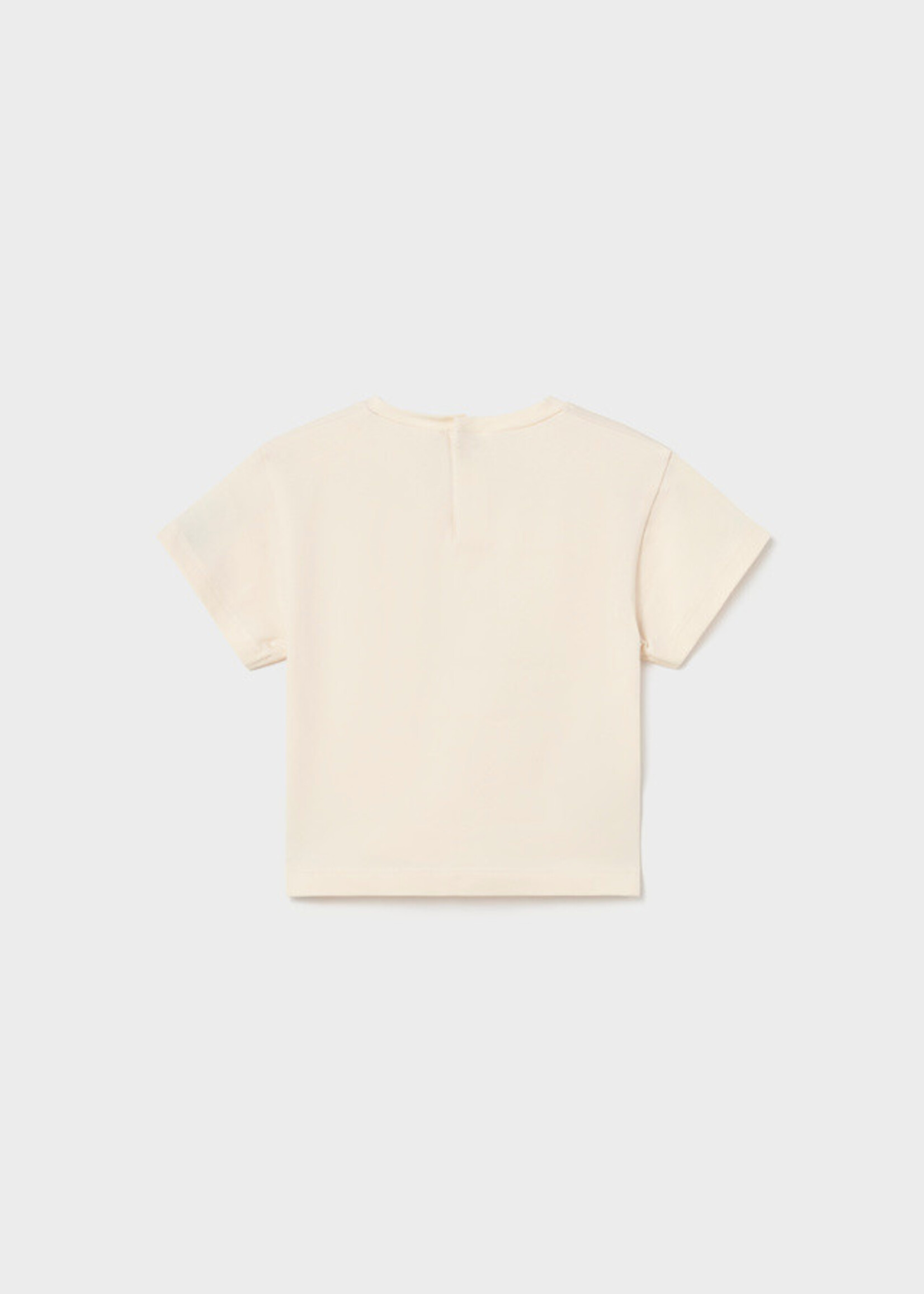 Mayoral Mayoral Basic s/s t-shirt Bone - 26 00105